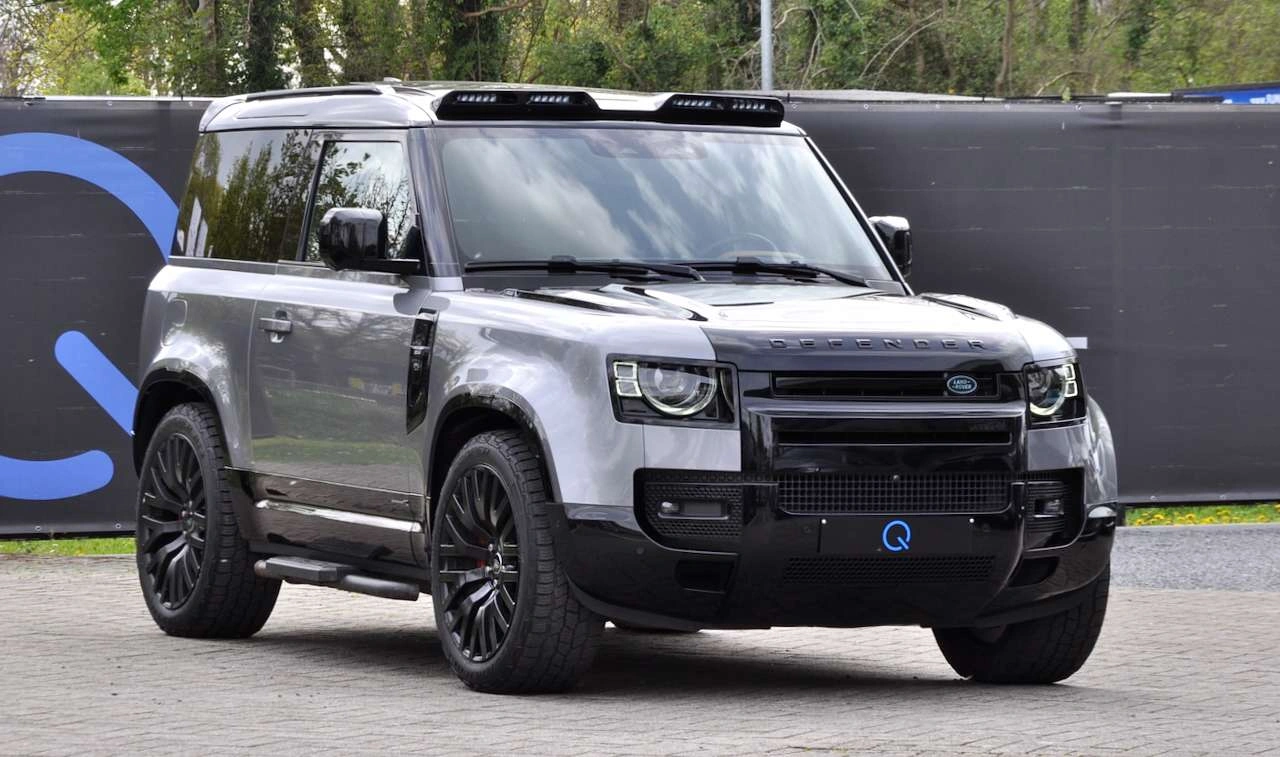 Land Rover Defender P300 KAHN PANO MERIDIAN 360°CAM VERWAMD EN GEVENTILEERD LEDER