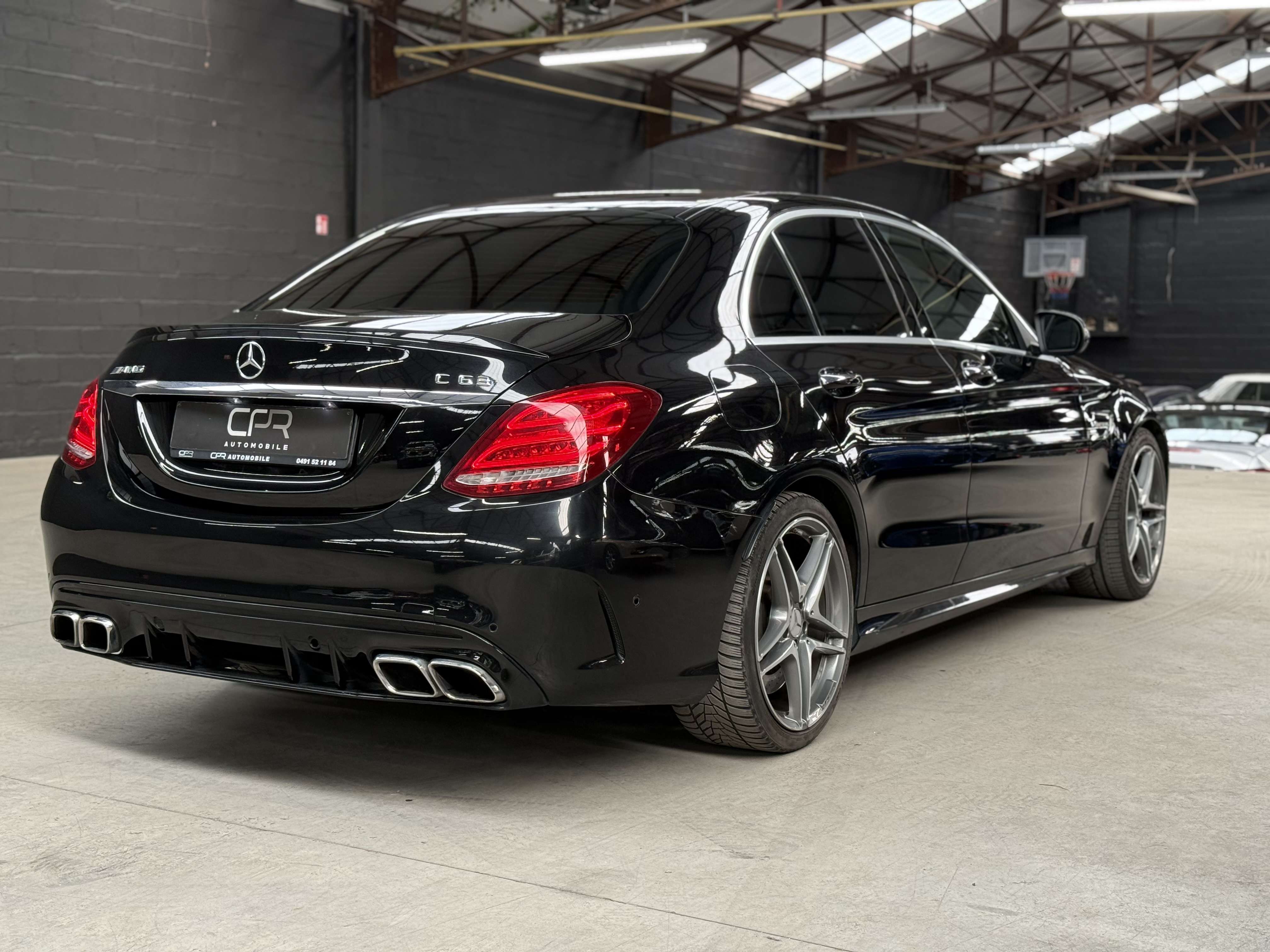 Mercedes-Benz C 63 AMG CARNET COMPLET * CAMERA 360 * BURMESTER * SIEGE CH