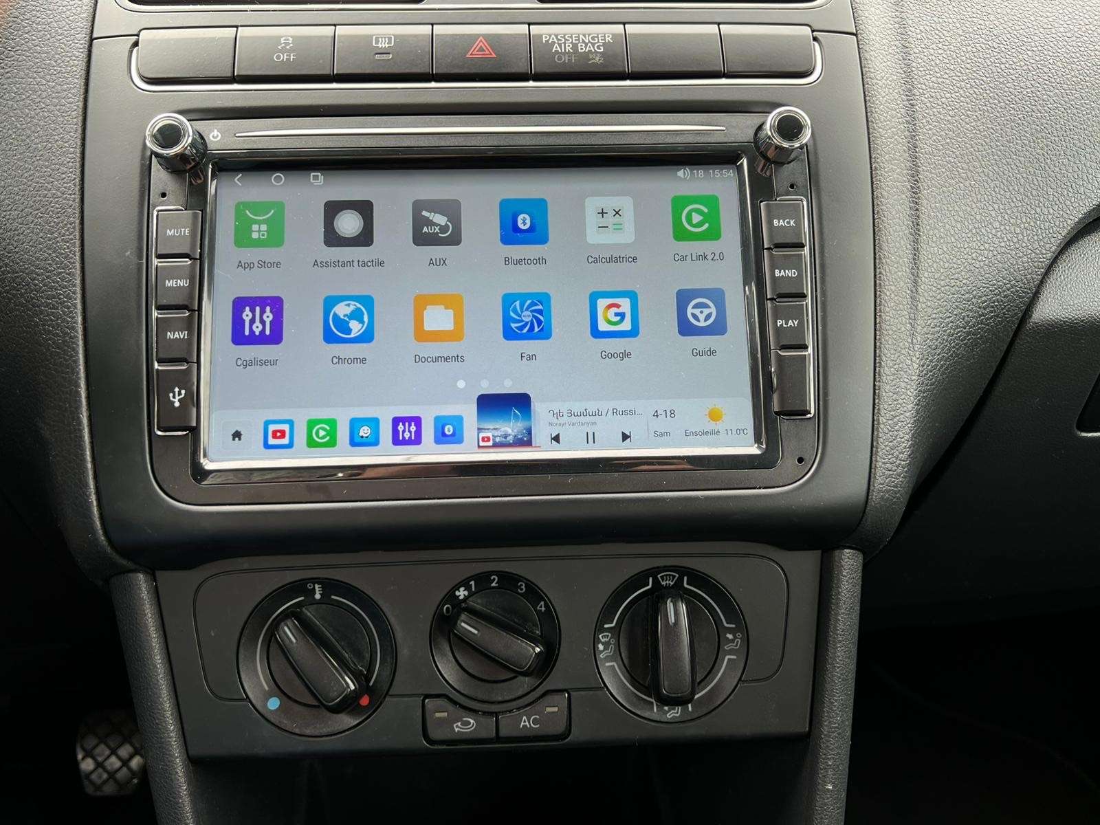 Volkswagen Polo Polo 1.2i GARANTI CLIM ECRAN CARPLAY