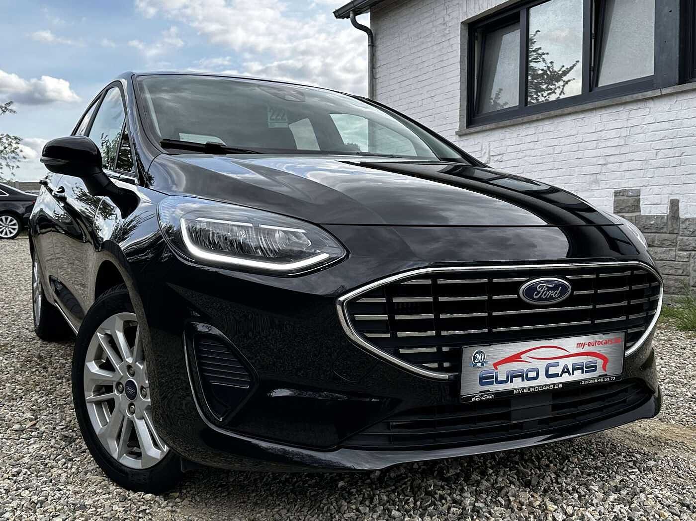 Ford Fiesta 1.0 EcoBoost Titanium FULL LED/CARPLAY/SENSOR/CRUISE ADAPTATIF/EURO 6D