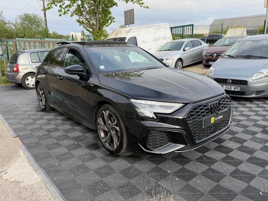 Audi A3 1.5 TFSI 150 PHEV S-LINE S-TRONIC BVA ENTRETIEN AUDI-1ERE MAIN-TOIT OUVRANT-CARPLAY
