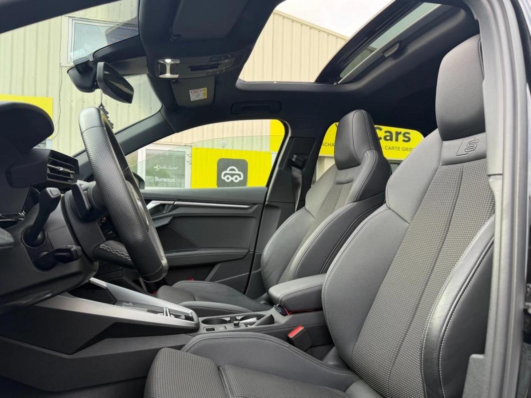 Audi A3 1.5 TFSI 150 PHEV S-LINE S-TRONIC BVA ENTRETIEN AUDI-1ERE MAIN-TOIT OUVRANT-CARPLAY