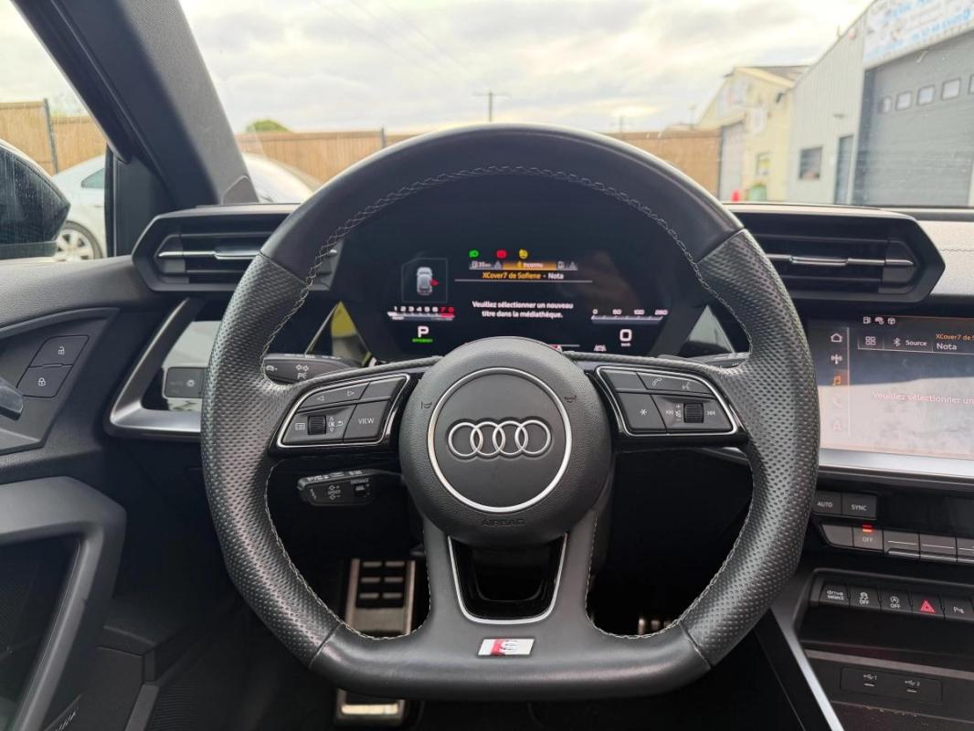 Audi A3 1.5 TFSI 150 PHEV S-LINE S-TRONIC BVA ENTRETIEN AUDI-1ERE MAIN-TOIT OUVRANT-CARPLAY