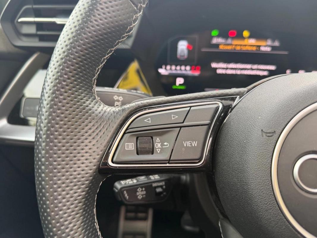 Audi A3 1.5 TFSI 150 PHEV S-LINE S-TRONIC BVA ENTRETIEN AUDI-1ERE MAIN-TOIT OUVRANT-CARPLAY