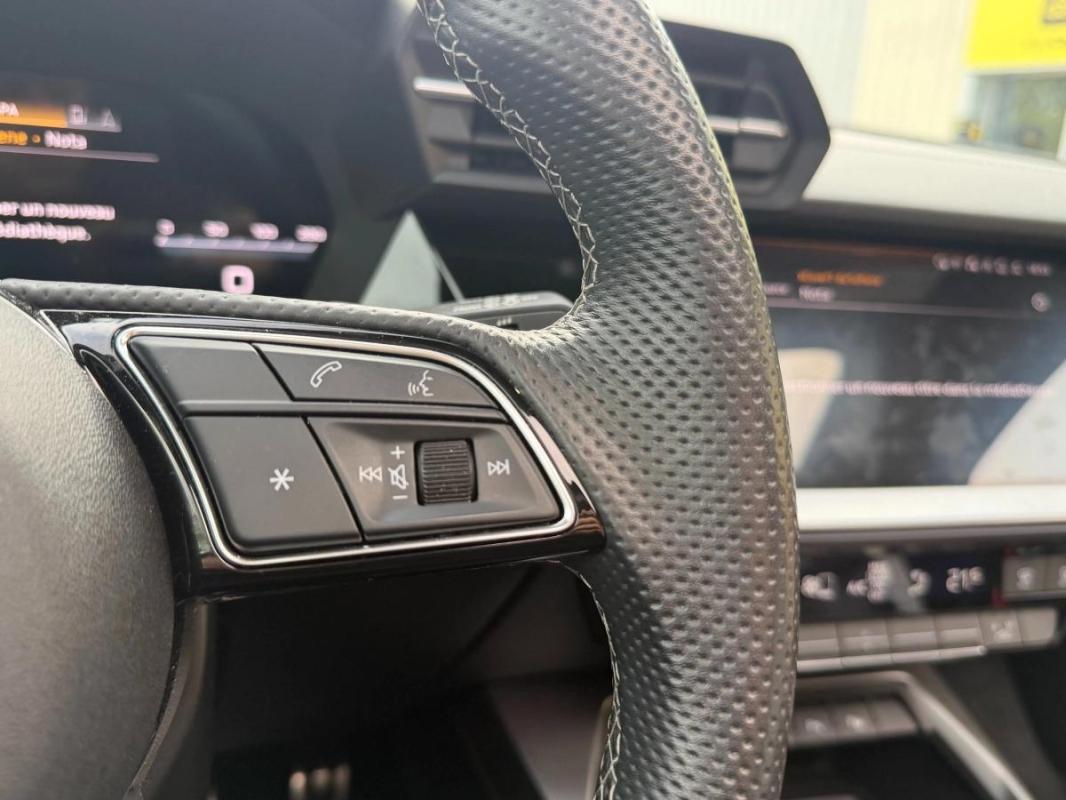 Audi A3 1.5 TFSI 150 PHEV S-LINE S-TRONIC BVA ENTRETIEN AUDI-1ERE MAIN-TOIT OUVRANT-CARPLAY