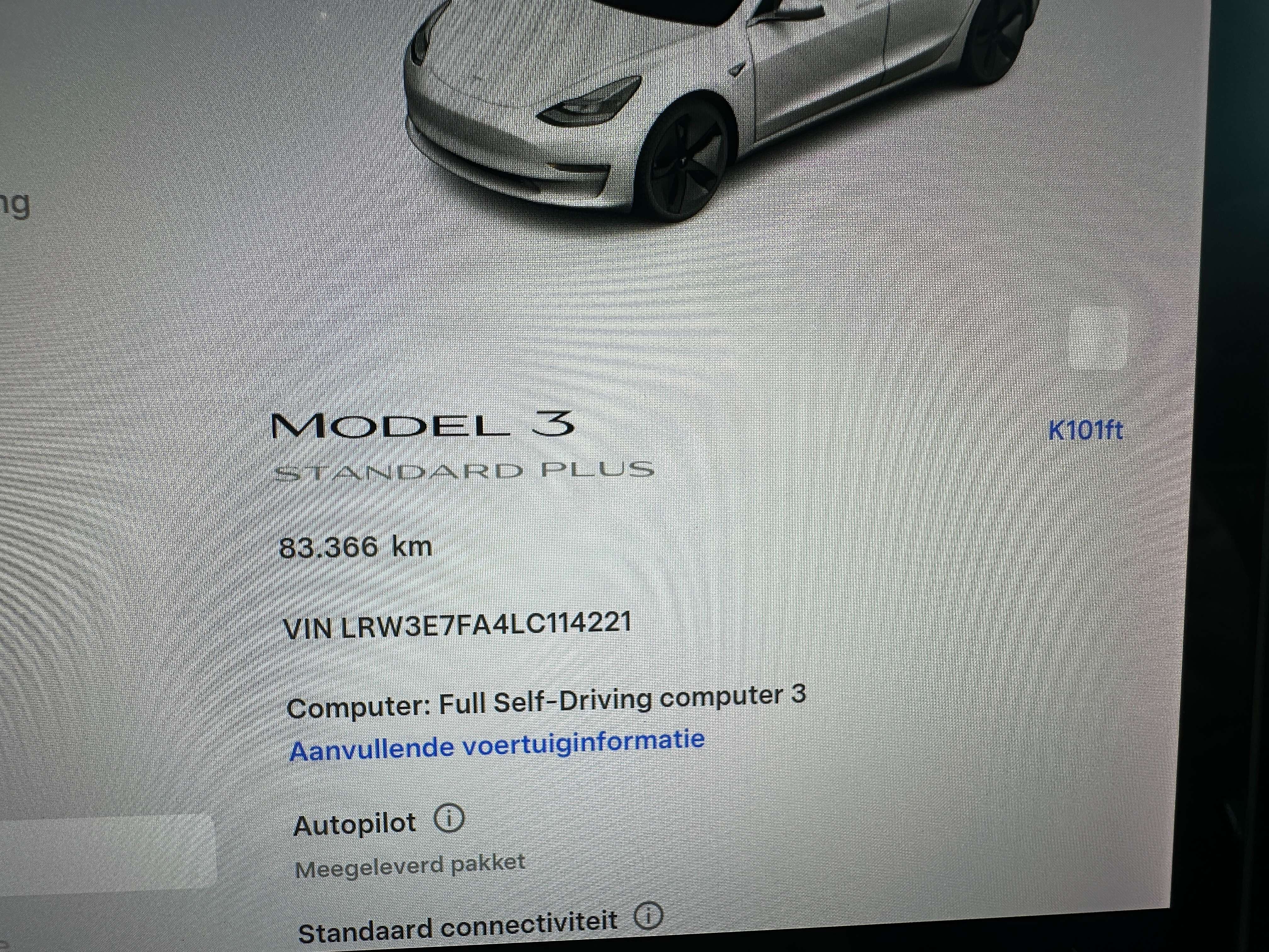 Tesla Model 3 Model 3 55 kWh SR +, TREKHAAK,19421 +BTW