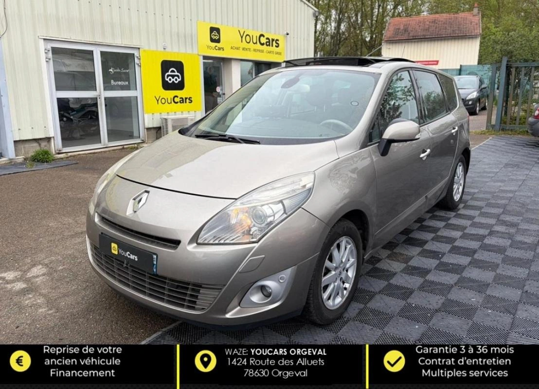 Renault Scenic Grand III 1.9 dCi 131 cv CARPLAY - TOIT OUVRANT SIEGE CHAUFFANT/ELECTRIQUE