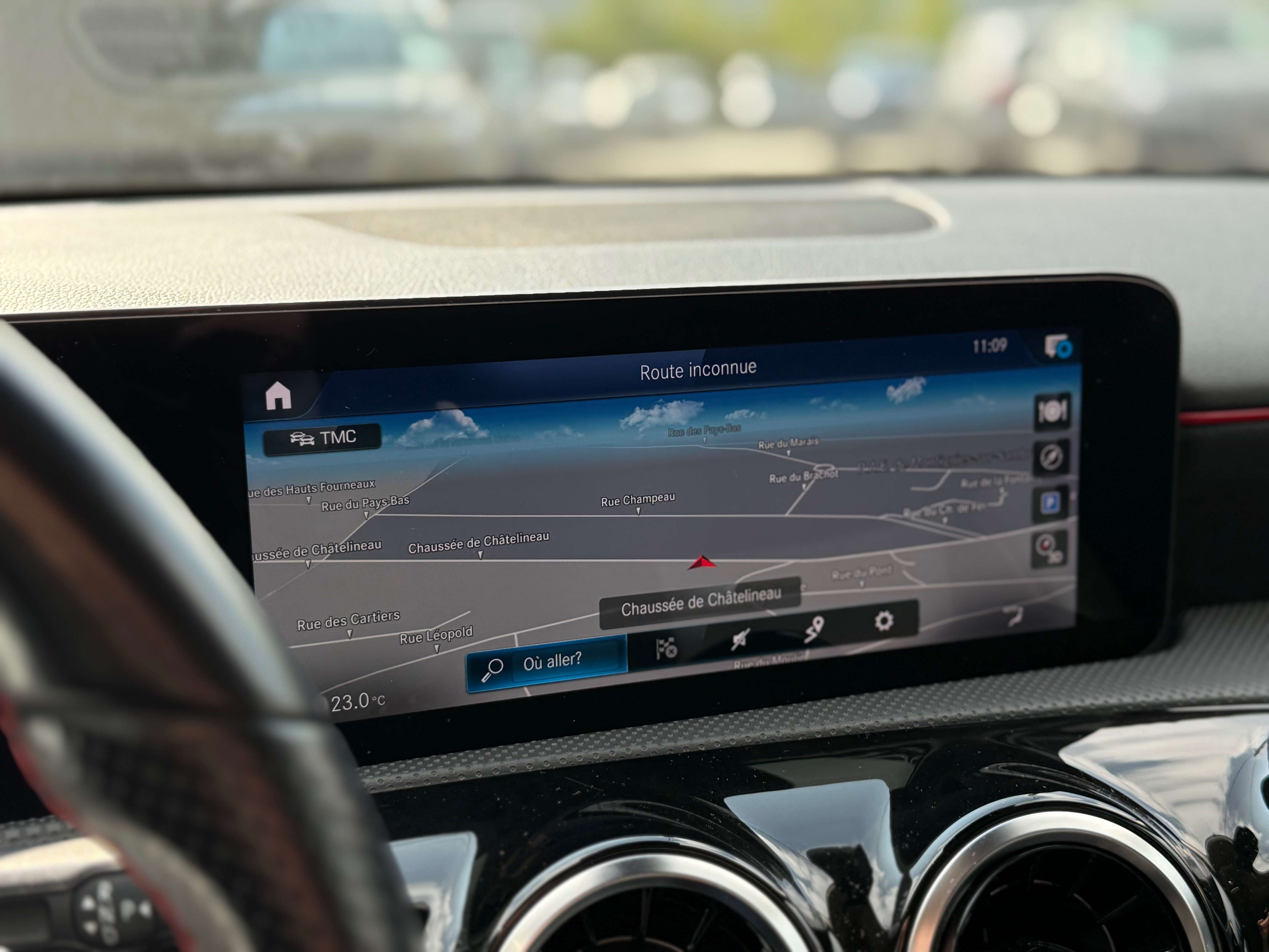 Mercedes-Benz A 200 d PACK AMG - COCKPIT - LINE ASS. - PARK ASS. - CAMERA - NAVI - FULL OPTION