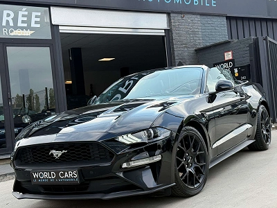 Ford Mustang 2.3 CABRIO - AUTOMATIQUE - COCKPIT - DISTRONIC - NAVI - CAMERA - LINE ASS. - FULL OPTIONS