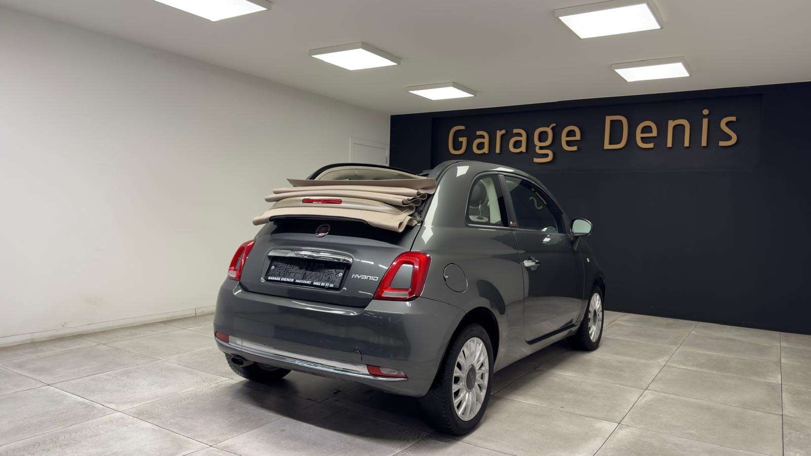 Fiat 500C 1.0  ch Hybride *GPS*AIRCO*GARANTIE 12 MOIS*