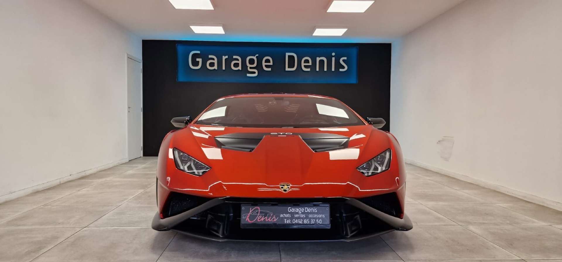 Lamborghini Huracán 5.2i V10 *STO**LIFT*CARBON*CAMERA*Arancio Bruciato