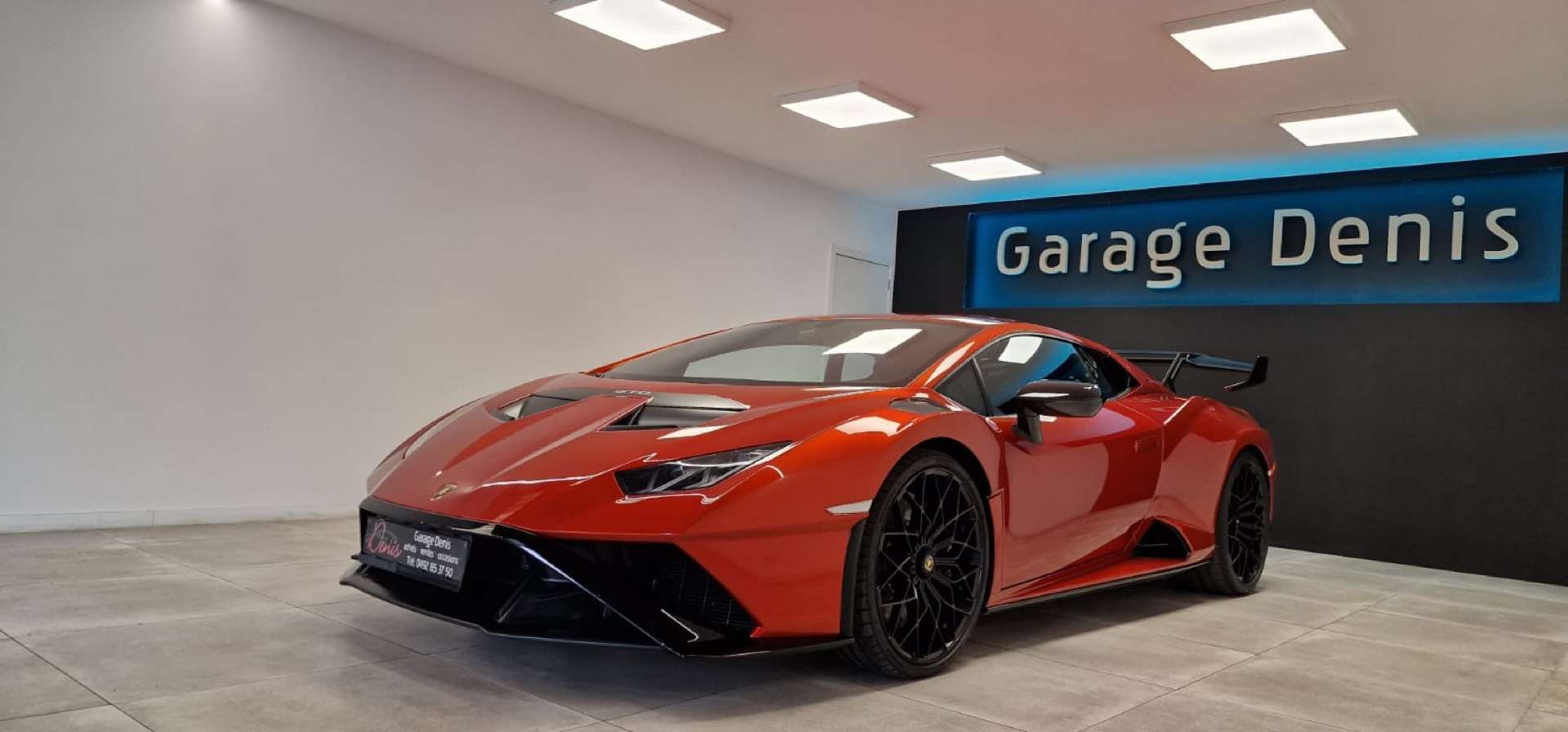 Lamborghini Huracán 5.2i V10 *STO**LIFT*CARBON*CAMERA*Arancio Bruciato