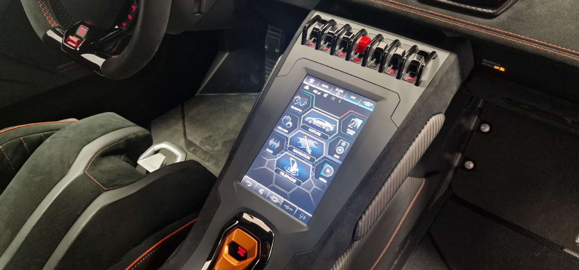Lamborghini Huracán 5.2i V10 *STO**LIFT*CARBON*CAMERA*Arancio Bruciato
