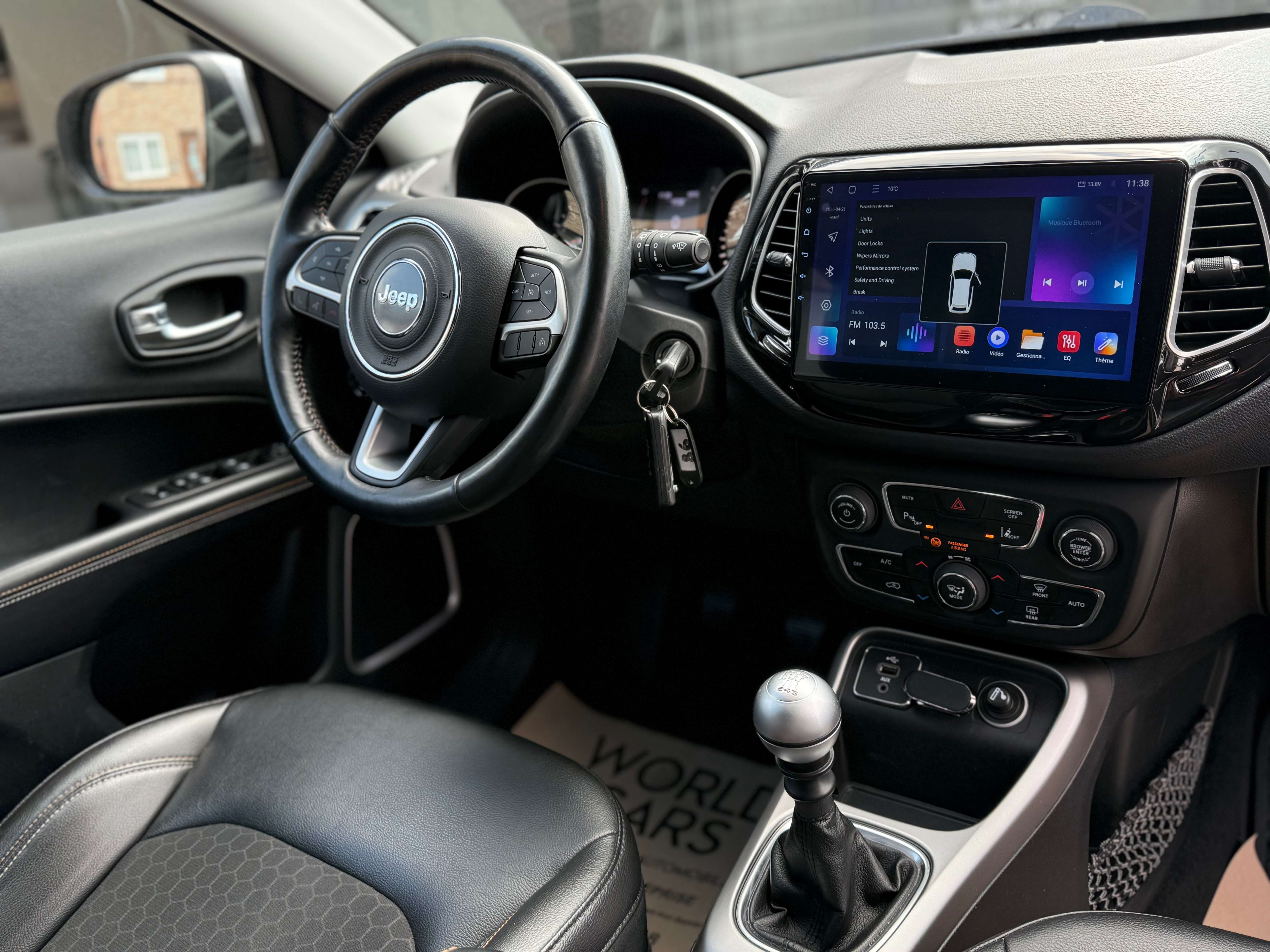 Jeep Compass 1.4 TURBO LONGITUDE - LINE ASS. - CAMERA - CARPLAY - CRUISE - AC - FULL OPTION - GARANTIE