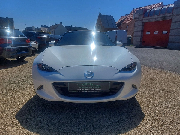 Mazda MX-5 MX-5 1.5i Skyactiv-G * Bordeaux interieur * Grijze softop * NIEUWSTAAT!!!