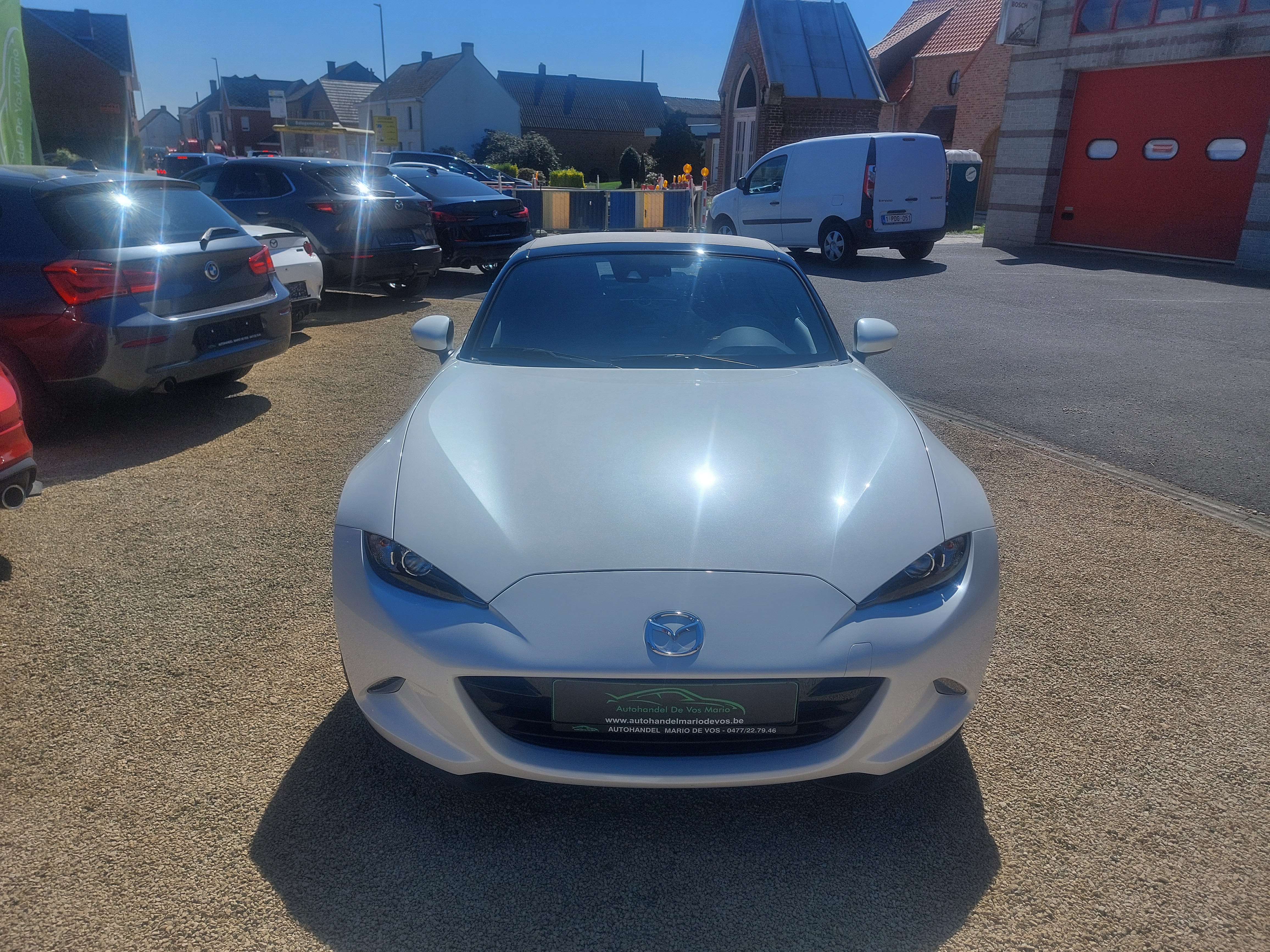 Mazda MX-5 MX-5 1.5i Skyactiv-G * Bordeaux interieur * Grijze softop * NIEUWSTAAT!!!