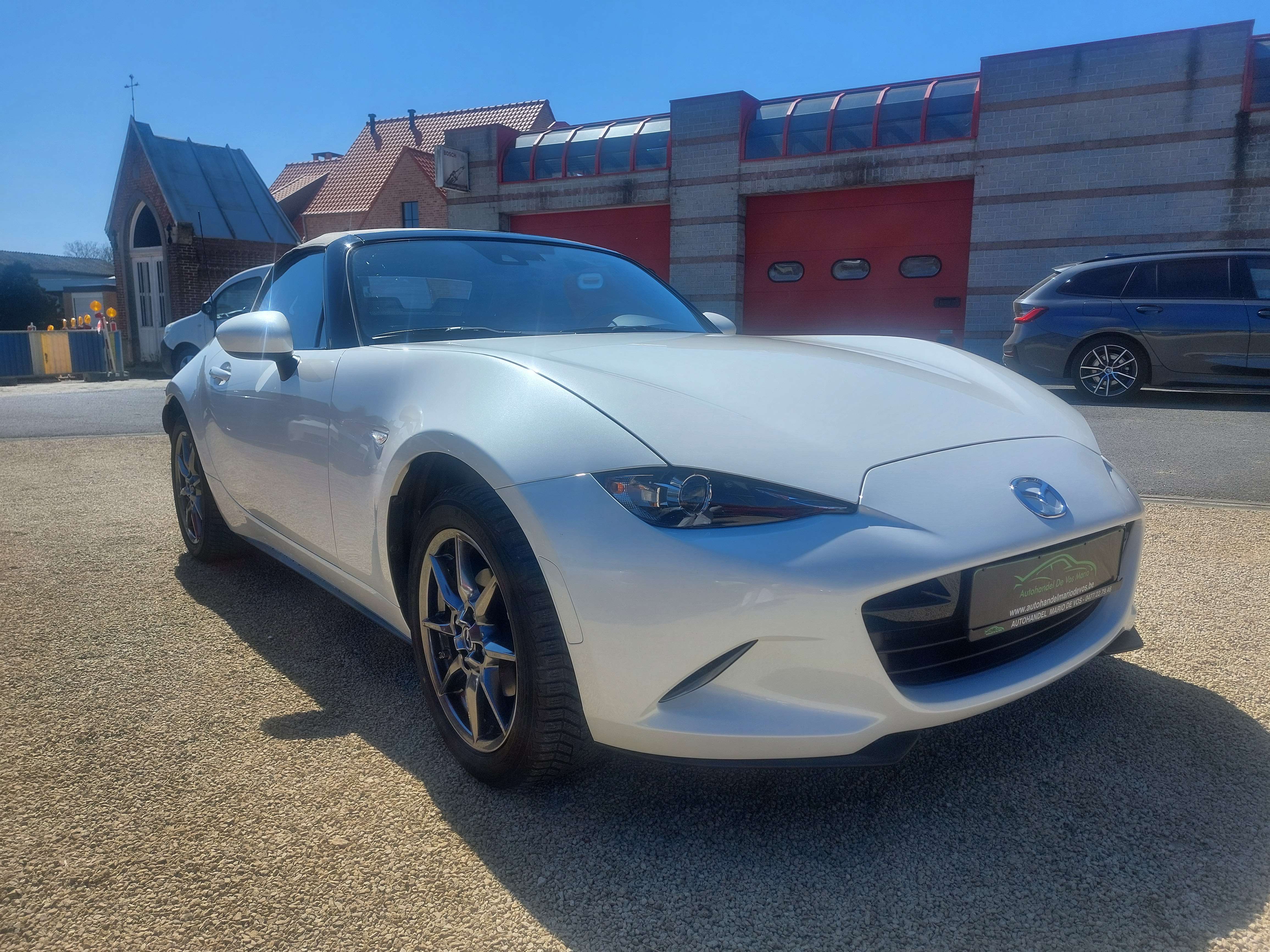 Mazda MX-5 MX-5 1.5i Skyactiv-G * Bordeaux interieur * Grijze softop * NIEUWSTAAT!!!
