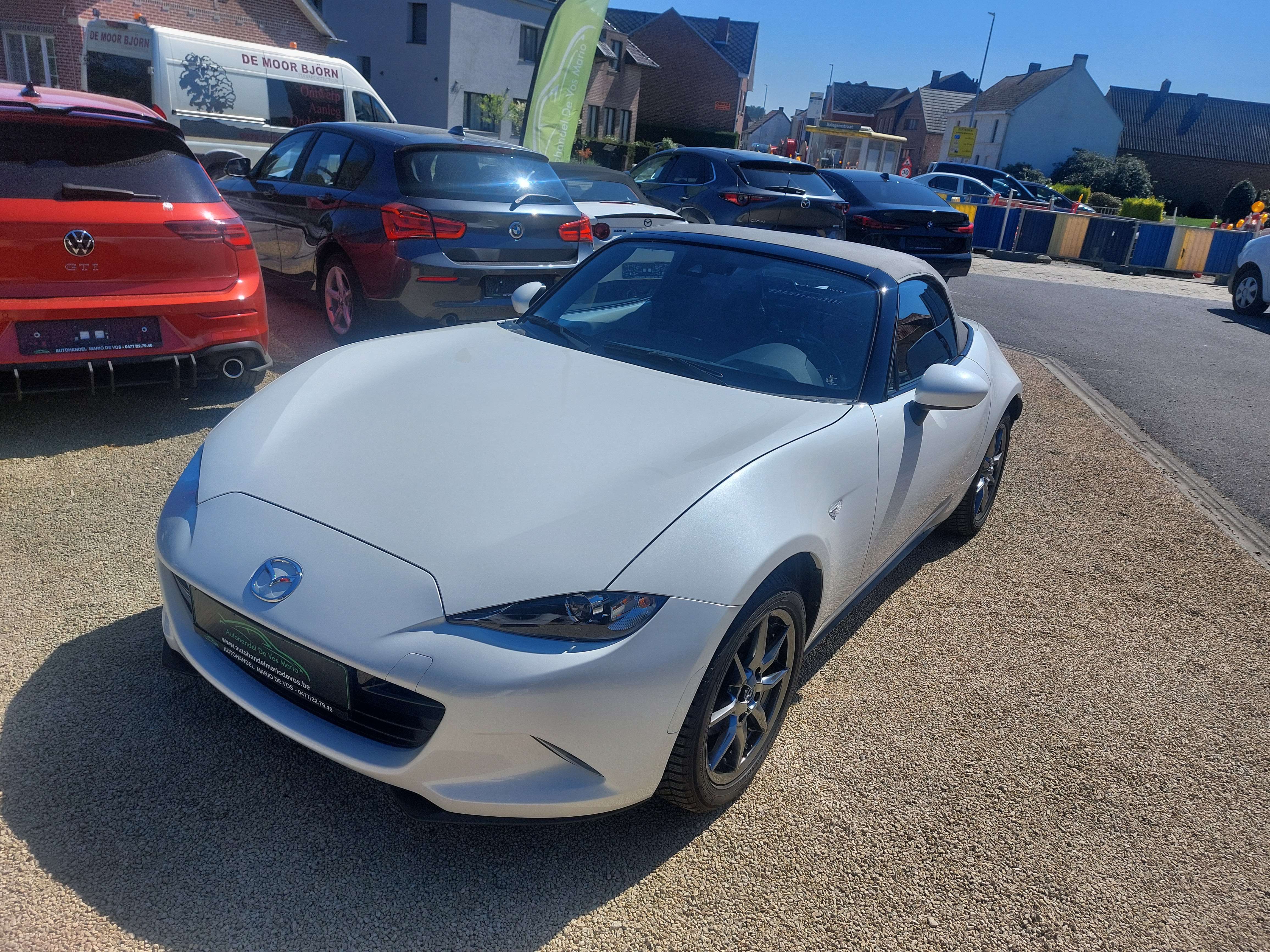 Mazda MX-5 MX-5 1.5i Skyactiv-G * Bordeaux interieur * Grijze softop * NIEUWSTAAT!!!