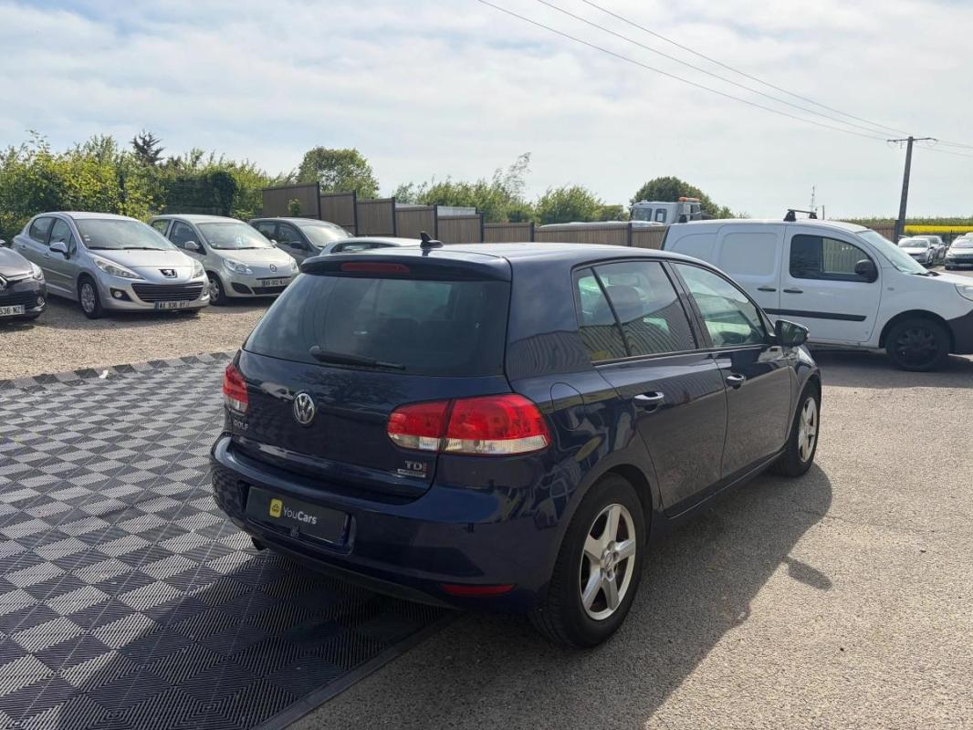 Volkswagen Golf VI 1.6 TDI 105 cv COURROIE DE DISTRIBUTION OK - VIDANGE RADAR RECUL GPS