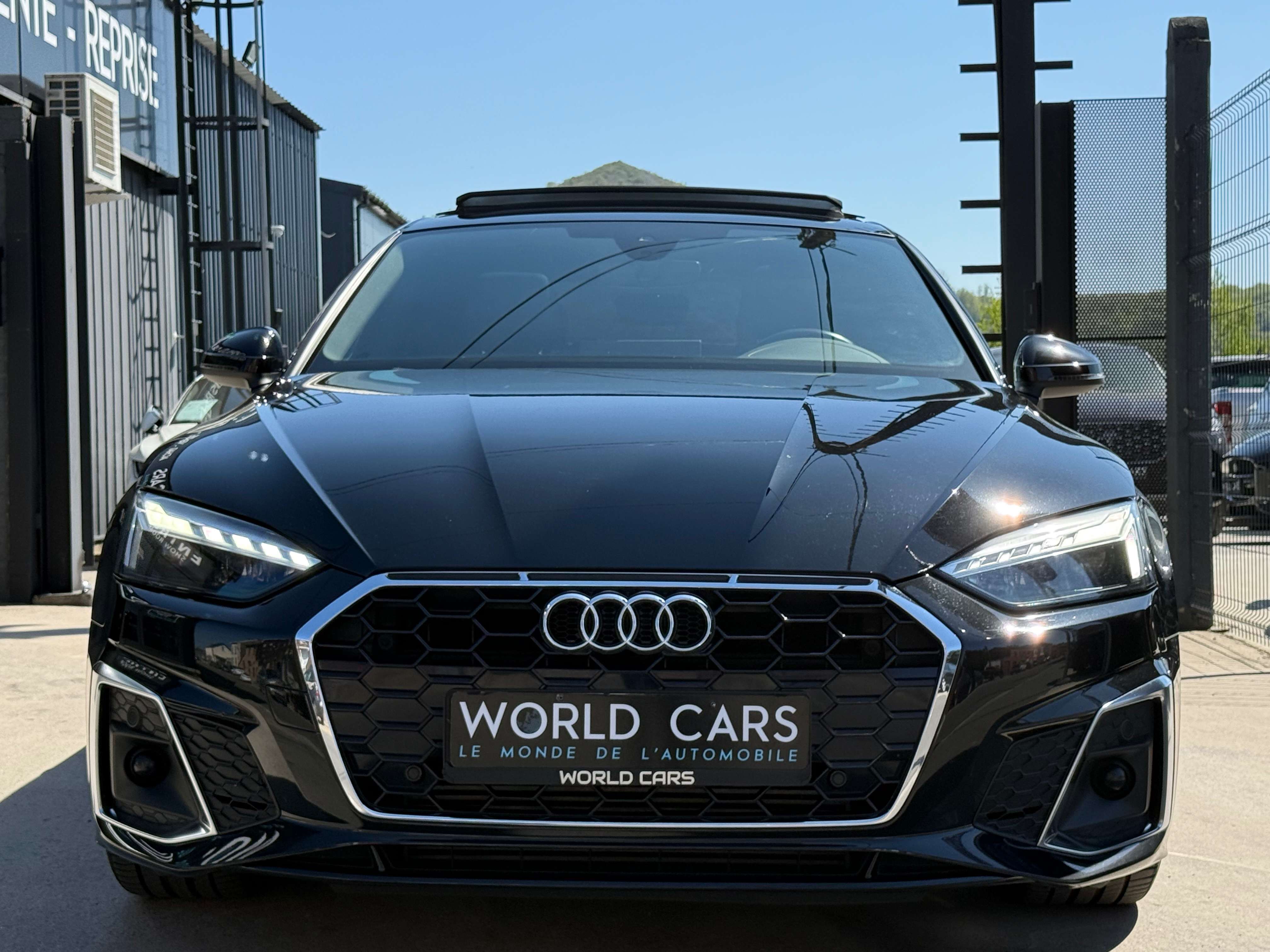 Audi A5 SPORTBACK 40 TFSI S LINE S-TRONIC - COCKPIT - TOIT PANO - DISTRO - CAMERA - ANGLES MORTS - LINE ASSIST - FULL OPTIONS