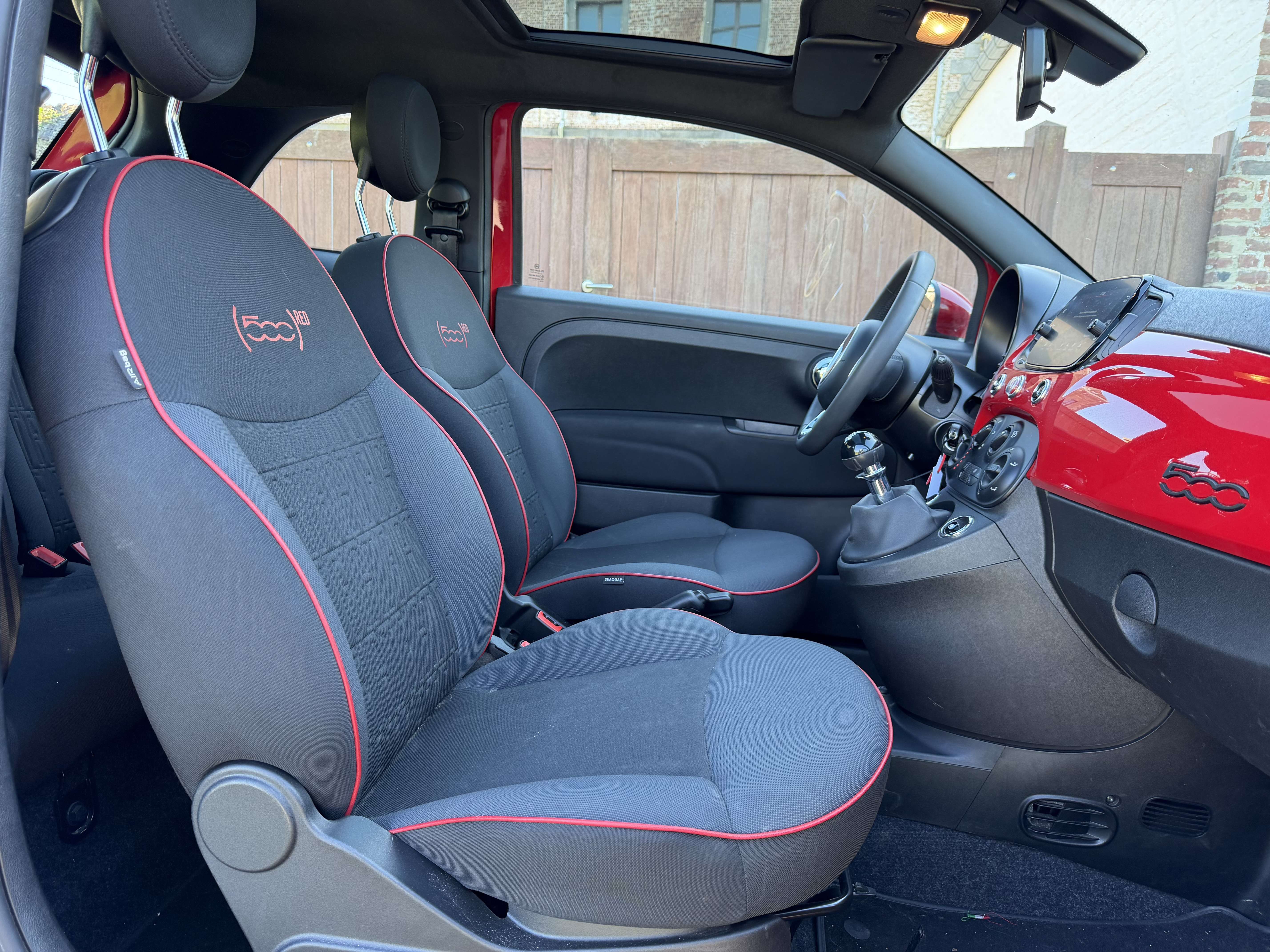 Fiat 500 1.0i MHEV Red *PANO*CARPLAY*AIRCO*