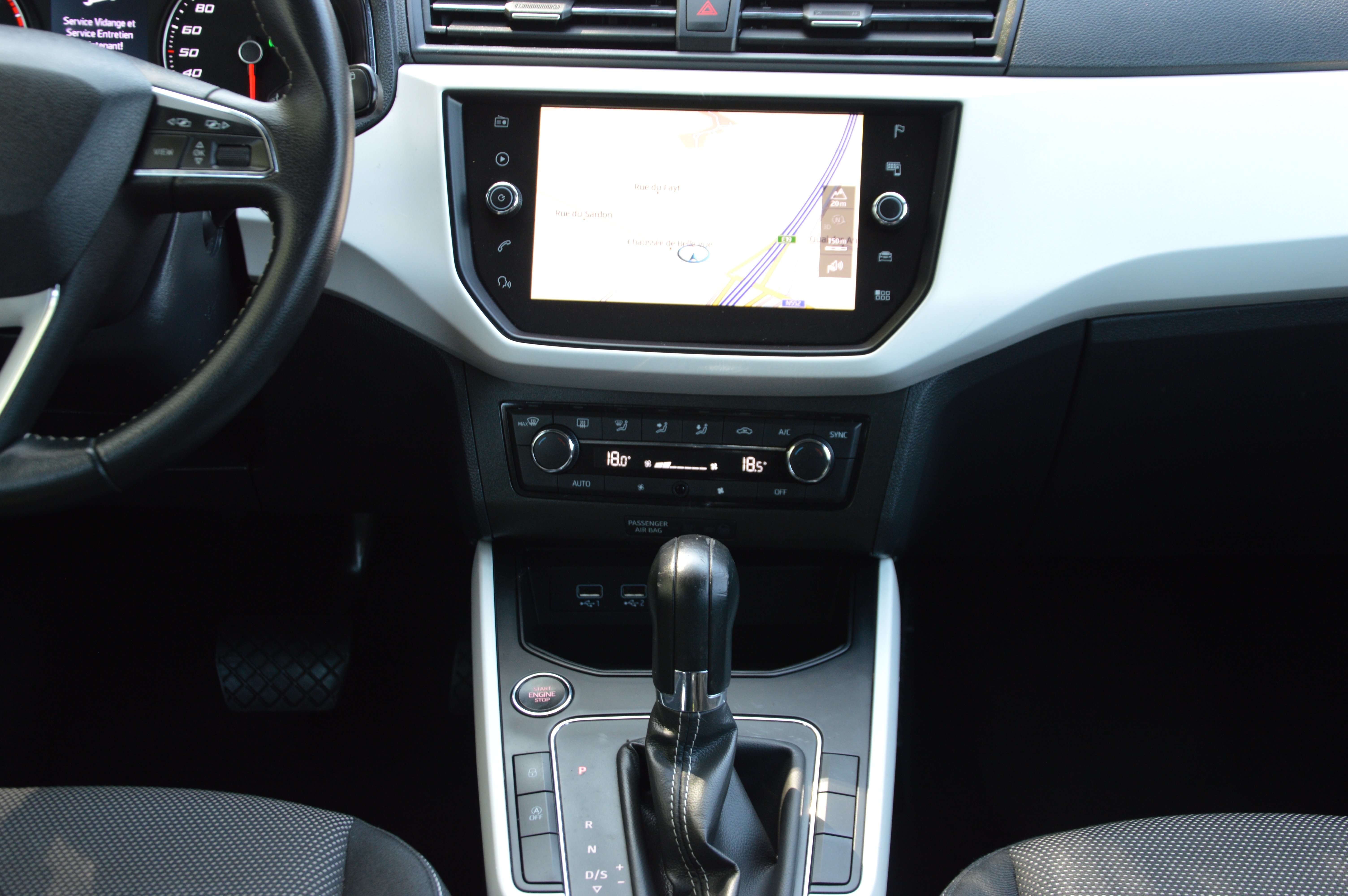 SEAT Arona 1.6CRTDI Xcellence BOITE AUT NAV SENS AR CLIM 112.404KM