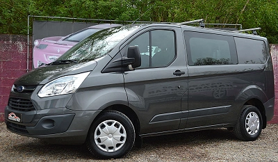 Ford Transit Custom 2.2TDCi 6PL NAV CAM CLIM CRUIS 77.300KM