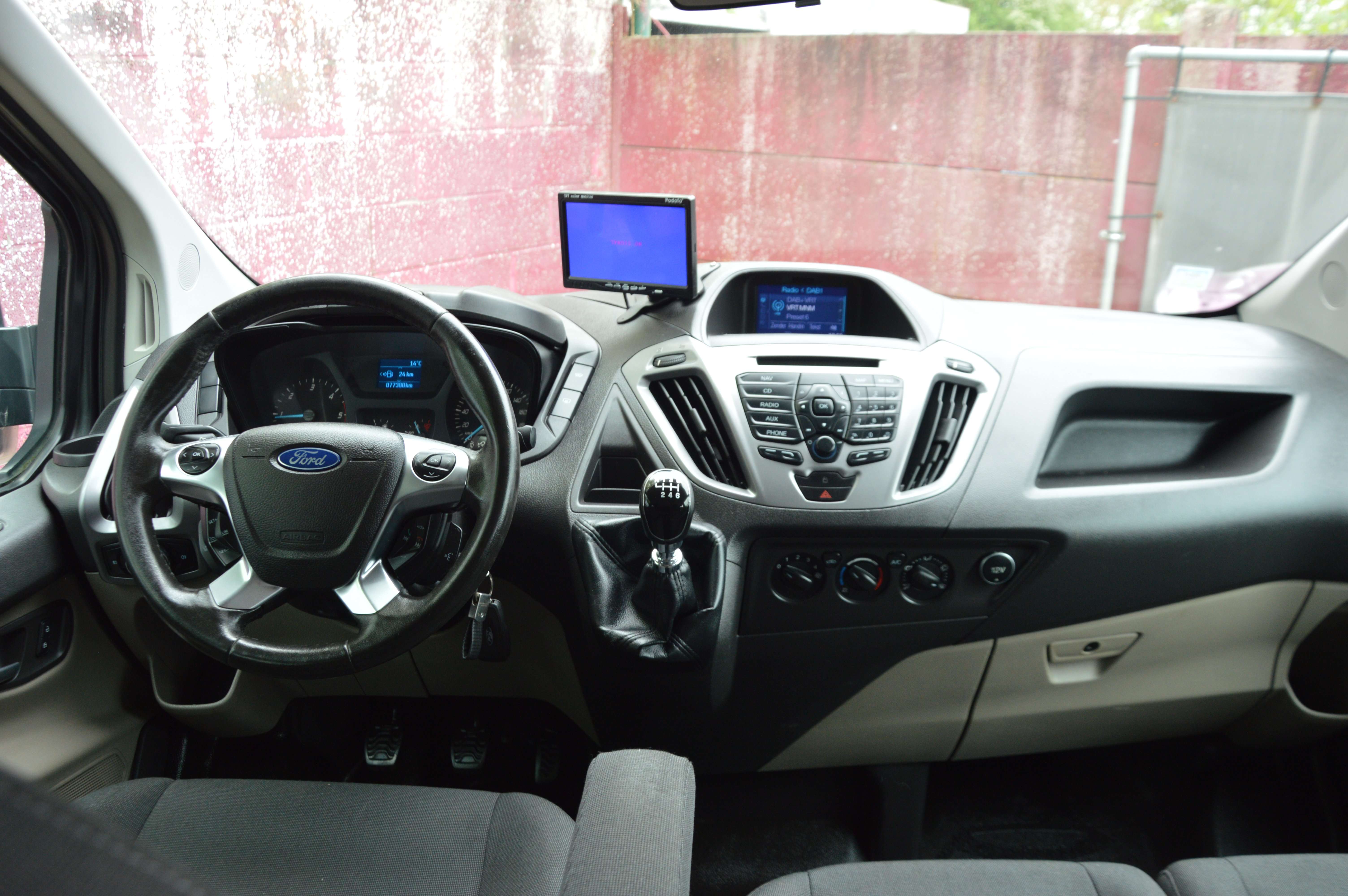 Ford Transit Custom 2.2TDCi 6PL NAV CAM CLIM CRUIS 77.300KM