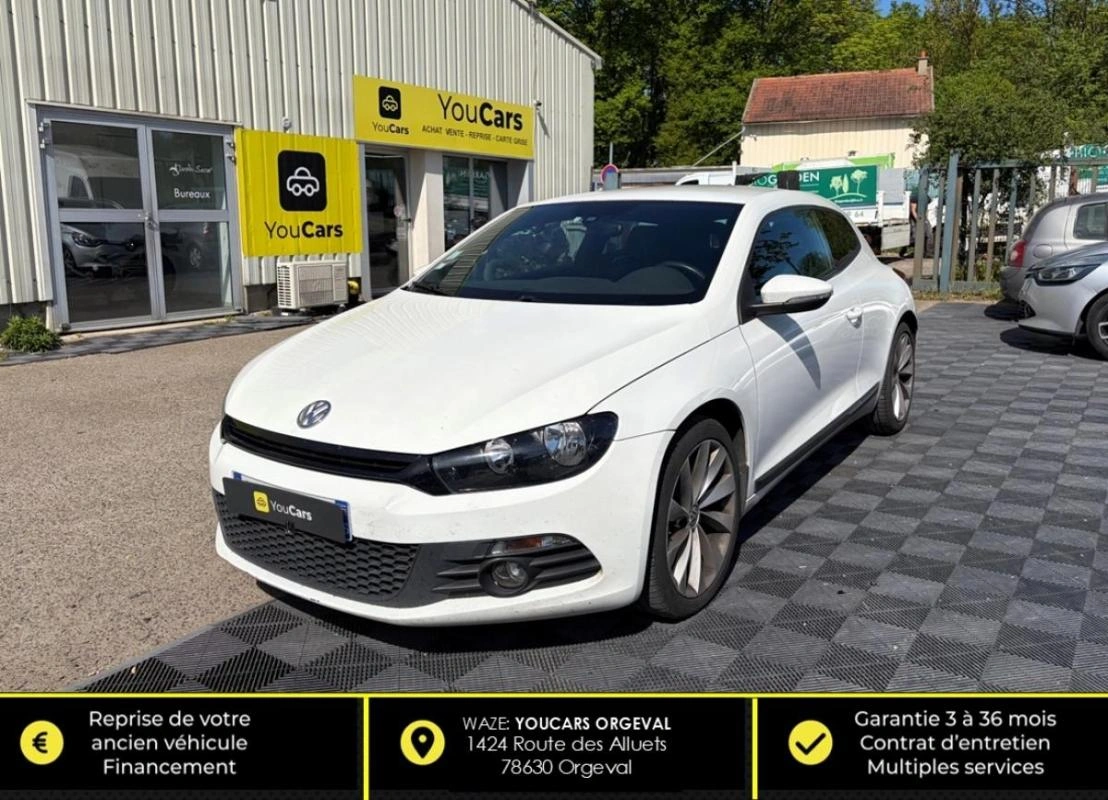 Volkswagen Scirocco II 1.4 TSI 160 cv CHAINE DE DISTRIBUTION FAITE 2023 - RADAR RECUL CLIM AUTO
