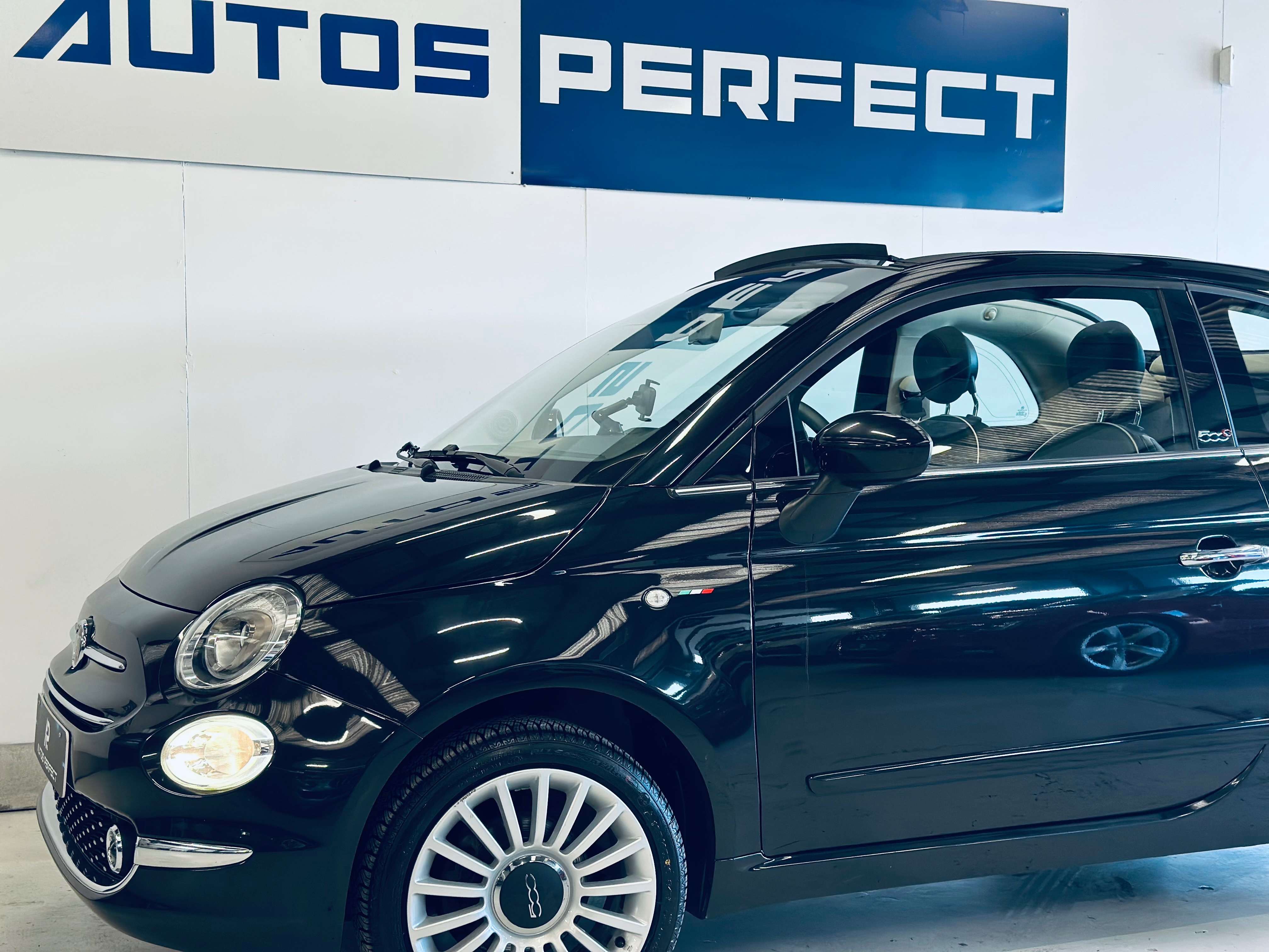 Fiat 500 1.2 CABRIOLET PDC CLIM NAVI BLUETOOTH ROUE SEC