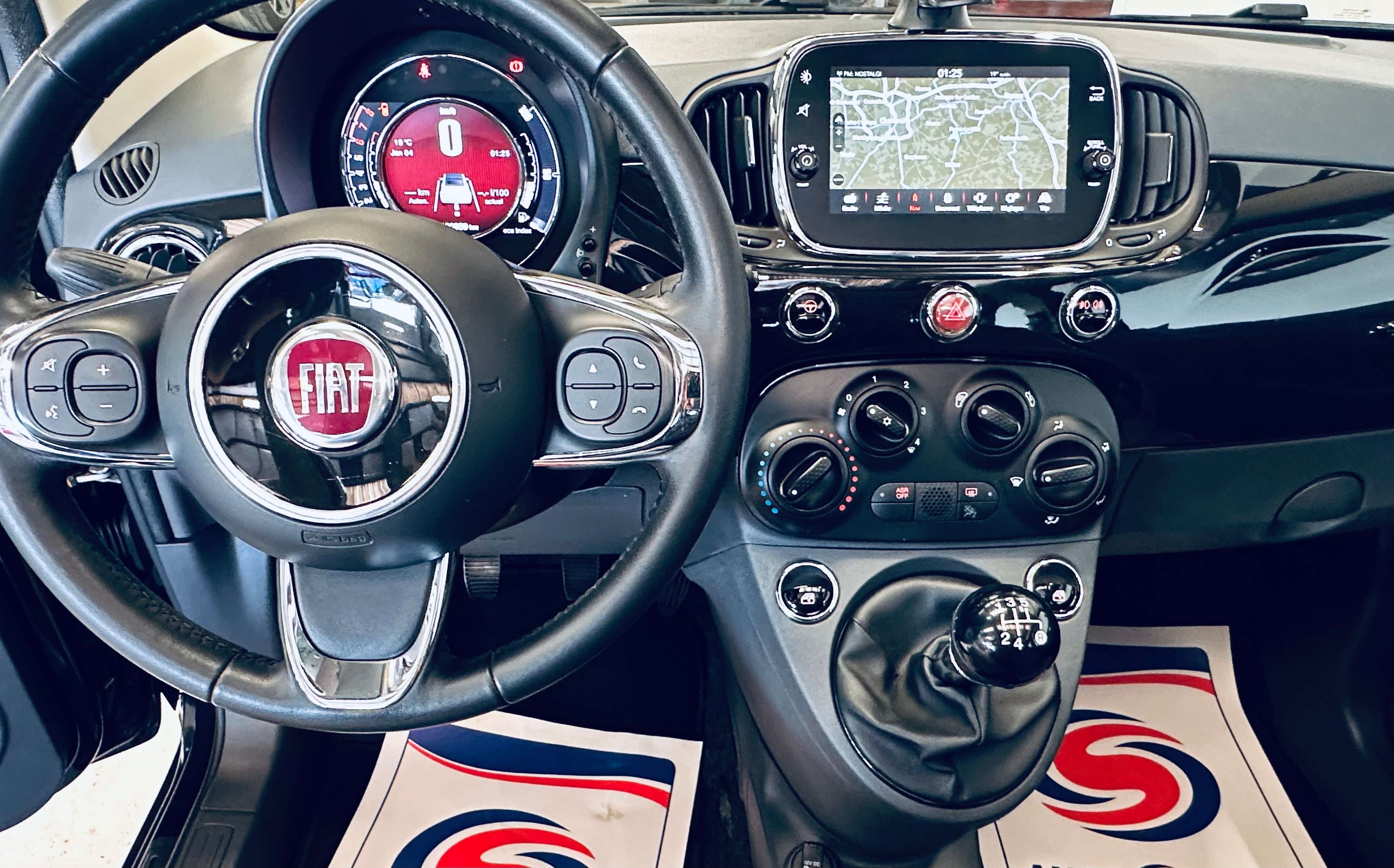 Fiat 500 1.2 CABRIOLET PDC CLIM NAVI BLUETOOTH ROUE SEC