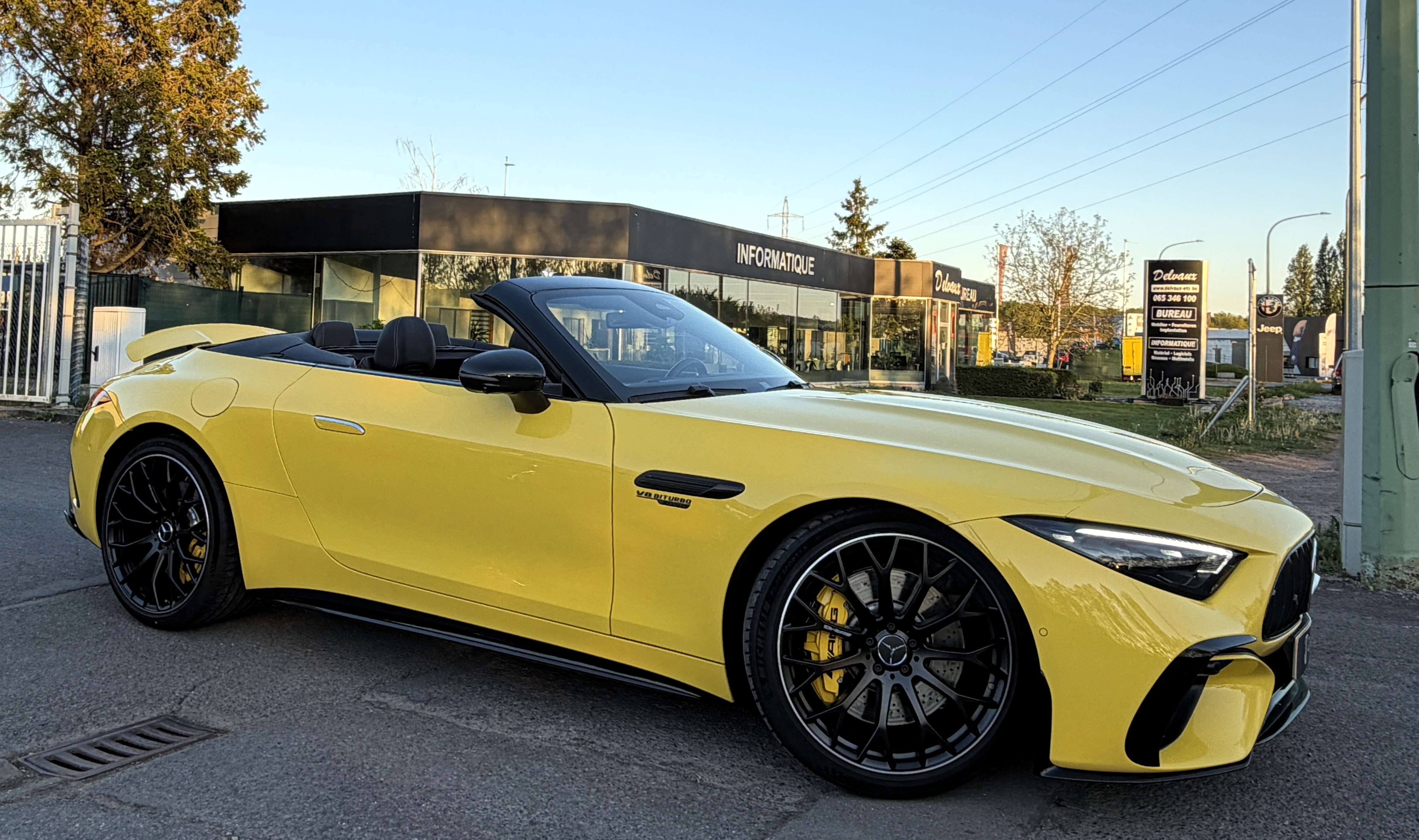 Mercedes-Benz SL 55 AMG Roadster 4-Matic  Night Edition/Pack AERO/DIGITAL LIGHT/Performances SOUND/LIFT/ACTIVE RIDE CONTROL