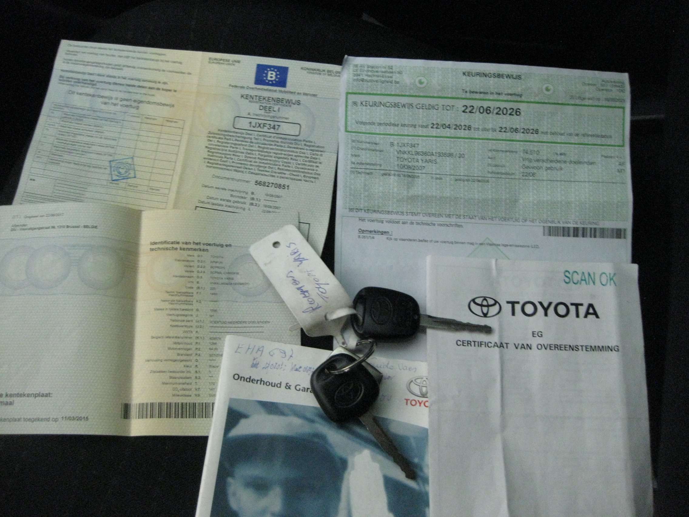 Toyota Yaris 1.3i essence Clim 78.000 km Ct ok Garantie 1an