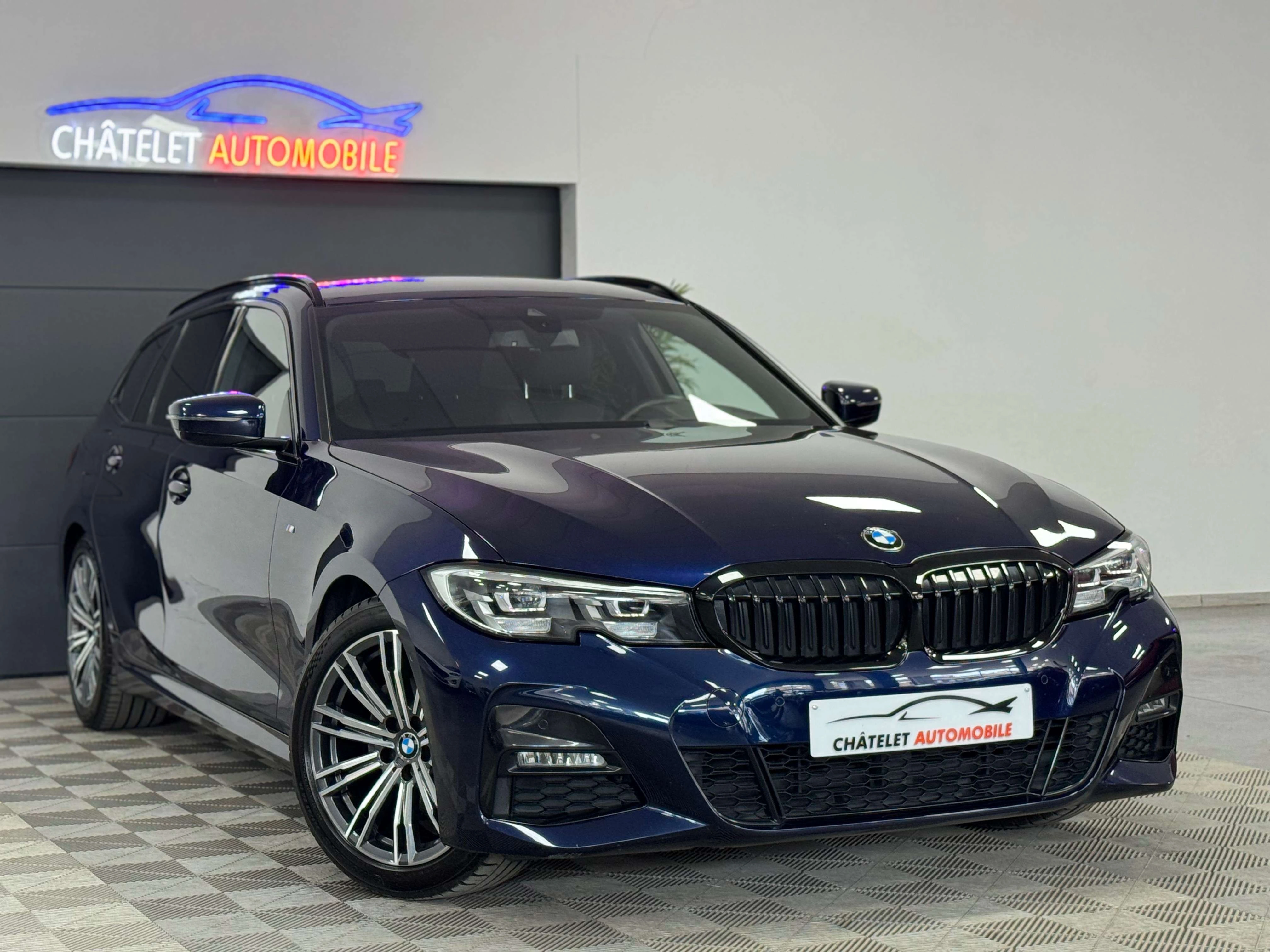 BMW 320 Carbonschwarz Pack-M Led Caméra 12 mois garantie