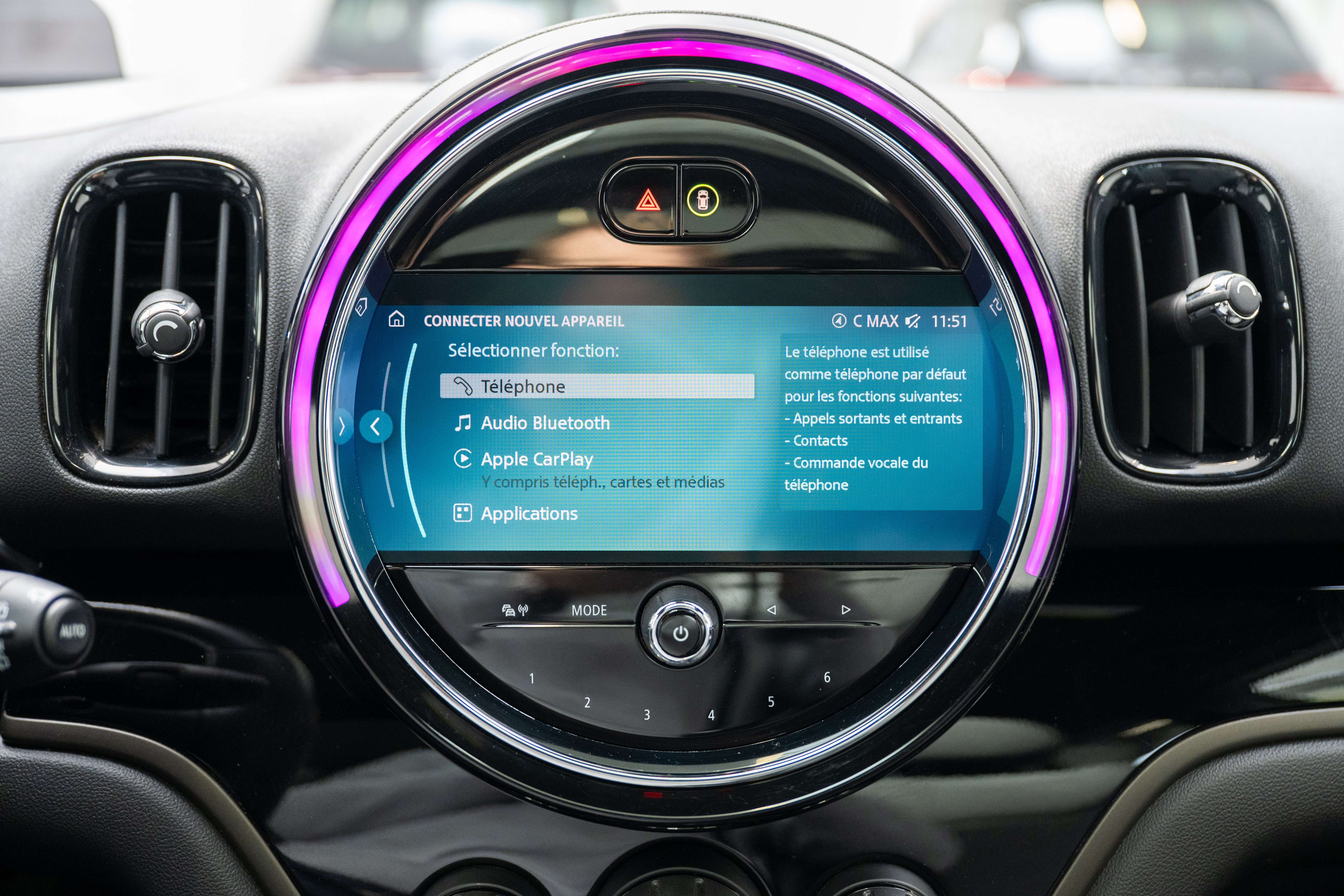 MINI Cooper Countryman 1.5iA 136 - LED - HeadUp display - Toit Ouvrant - Garantie 12 mois