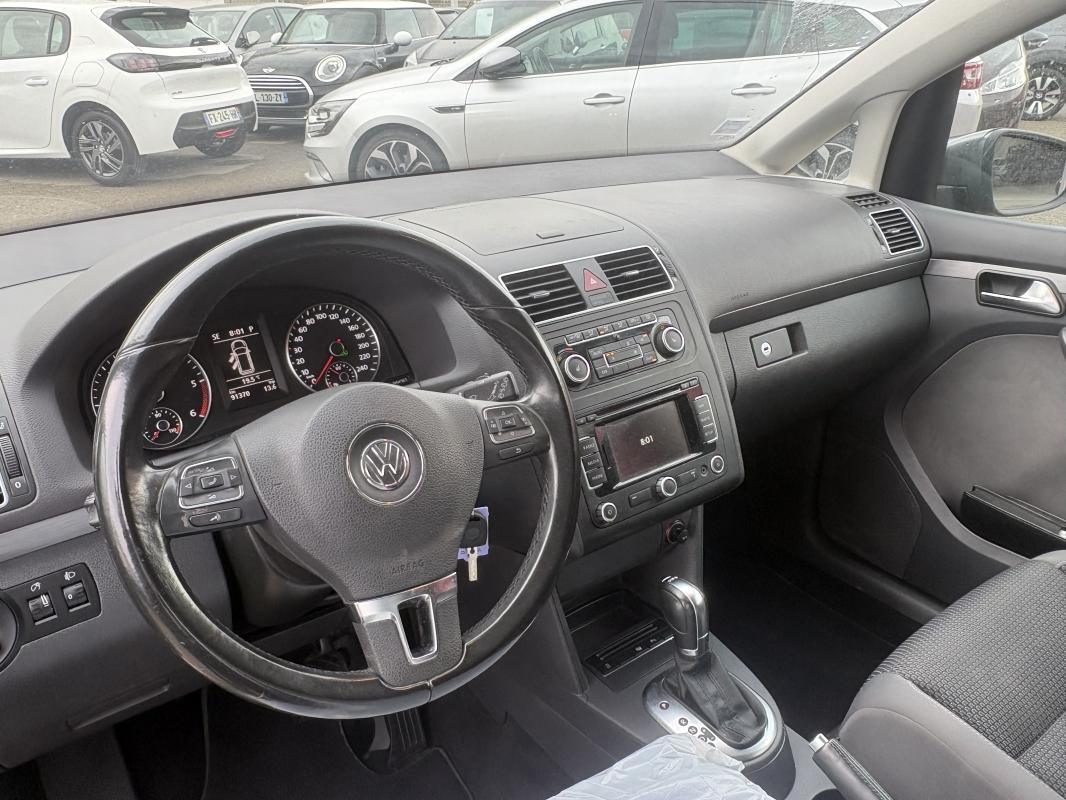 Volkswagen Touran 1.6 TDI 105 CV DSG7 BOITE AUTOMATIQUE DISTRI OK