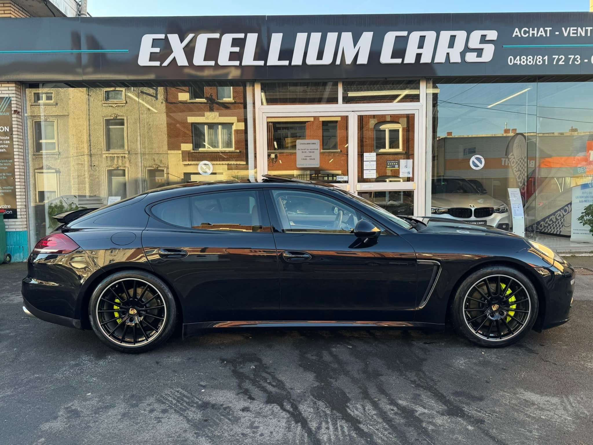 Porsche Panamera S e-Hybrid 3.0i Tiptronic Feux Led Toit Ouvrant Jante Cuir Carnet Garantie
