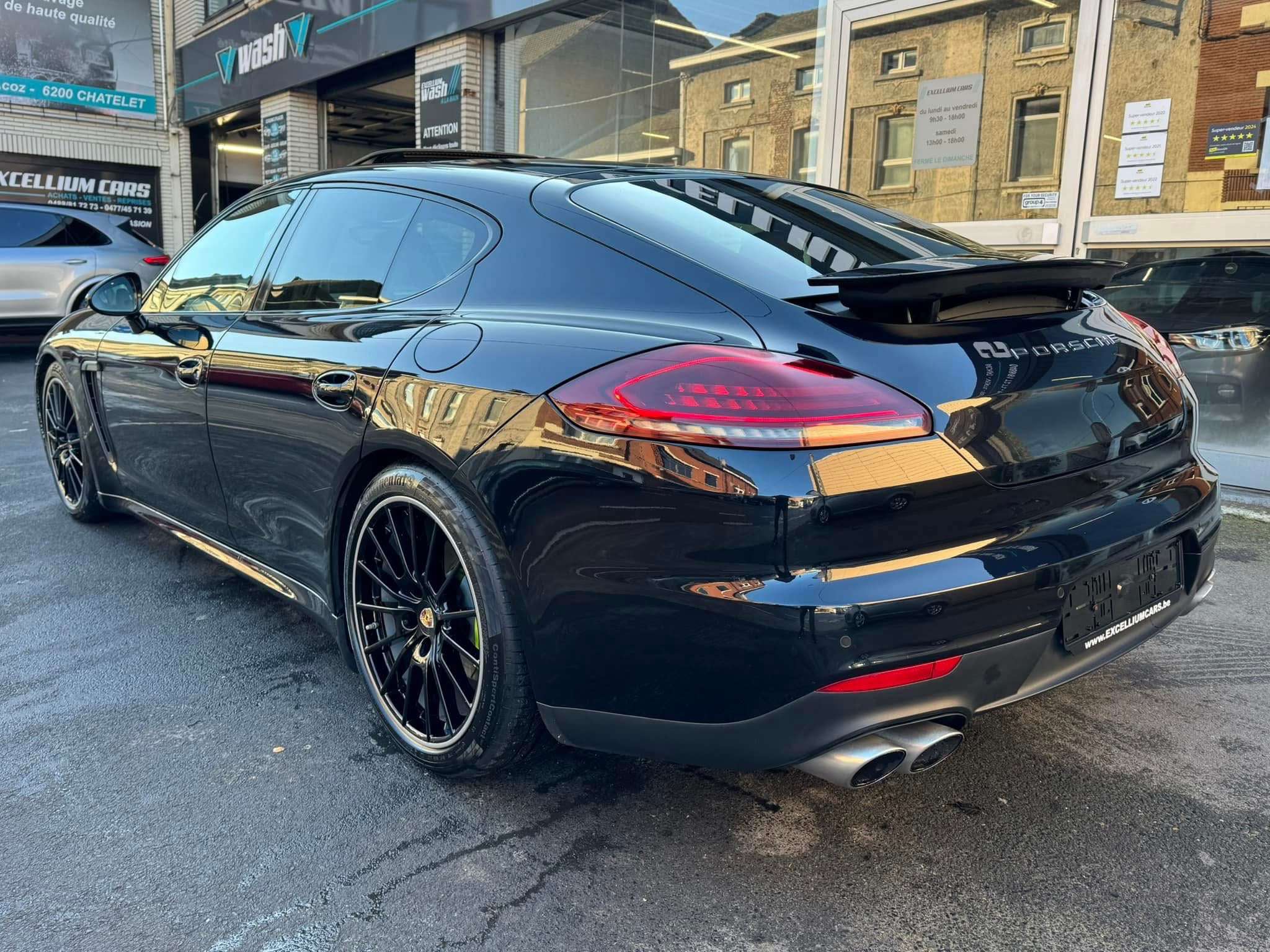Porsche Panamera S e-Hybrid 3.0i Tiptronic Feux Led Toit Ouvrant Jante Cuir Carnet Garantie