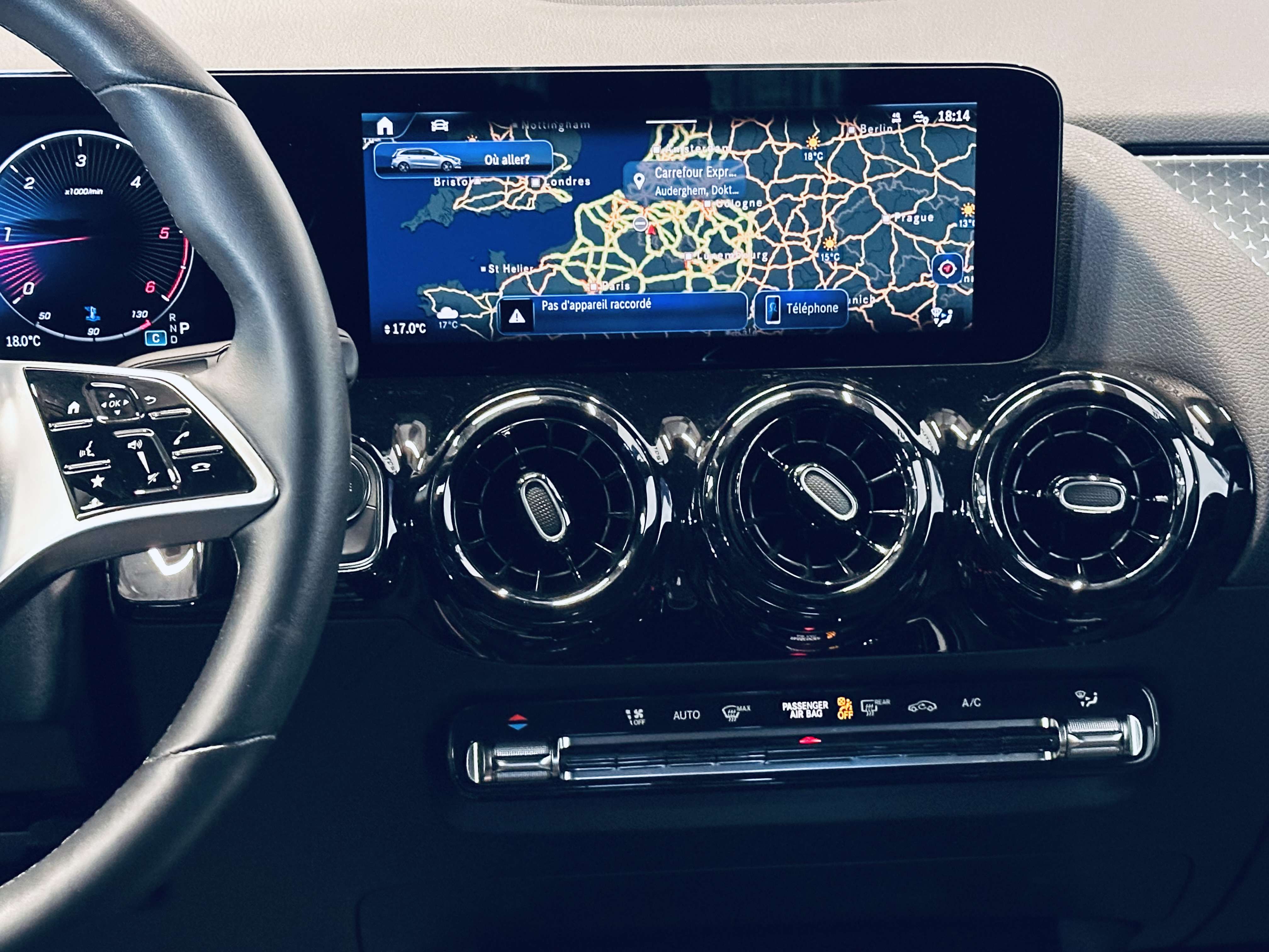 Mercedes-Benz B 180 d BOITE AUTO CAMERA NAVI BLUETOOTH CARPLAY CLIM CRUISE