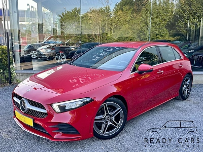 Mercedes-Benz A 200 PACK AMG*BURMESTER*AMBIENT LIGHT*CAM*HEAD UP*CARPLAY*CARNET FULL MERCEDES*GARANTIE