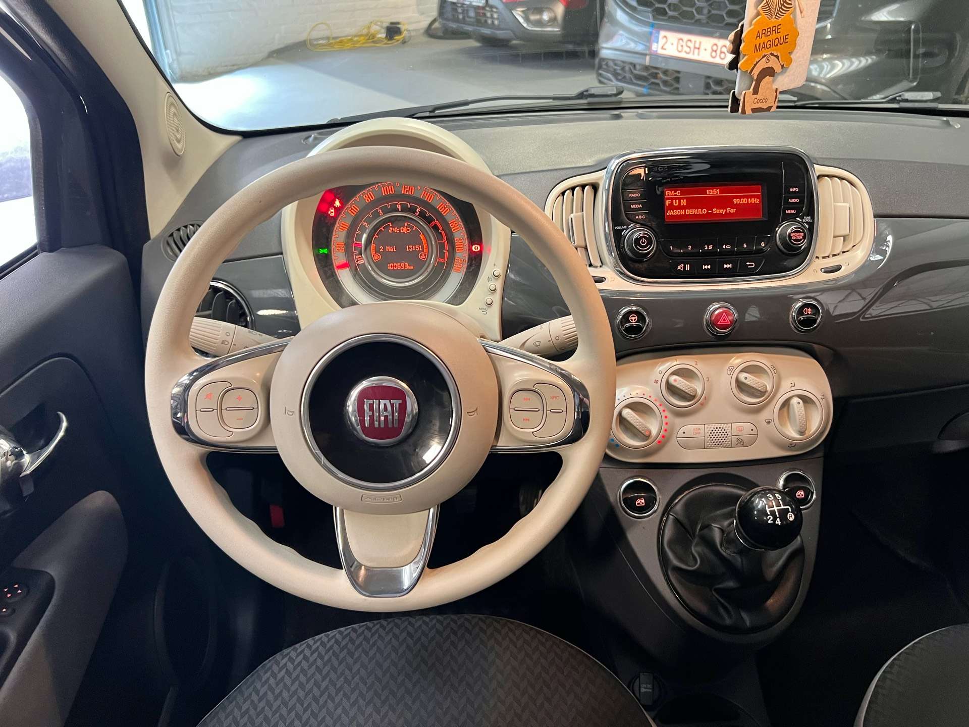 Fiat 500 1.2i *LED*JA*REGULATEUR*USB*GARANTIE*