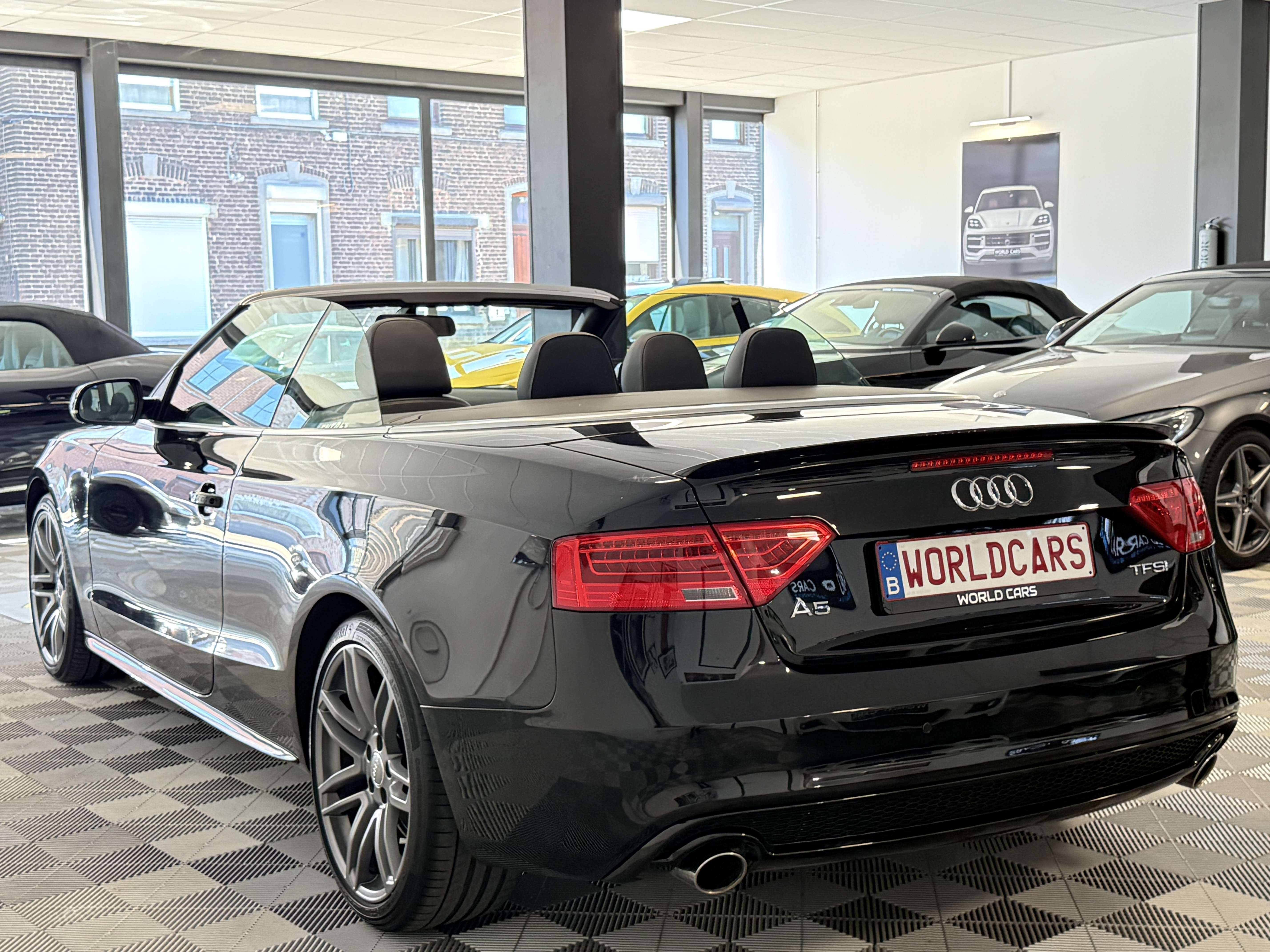 Audi A5 Cabriolet 1.8 TFSI S-LINE - NAVIGATION - FACELIFT - XENON - GARANTIE 12MOIS