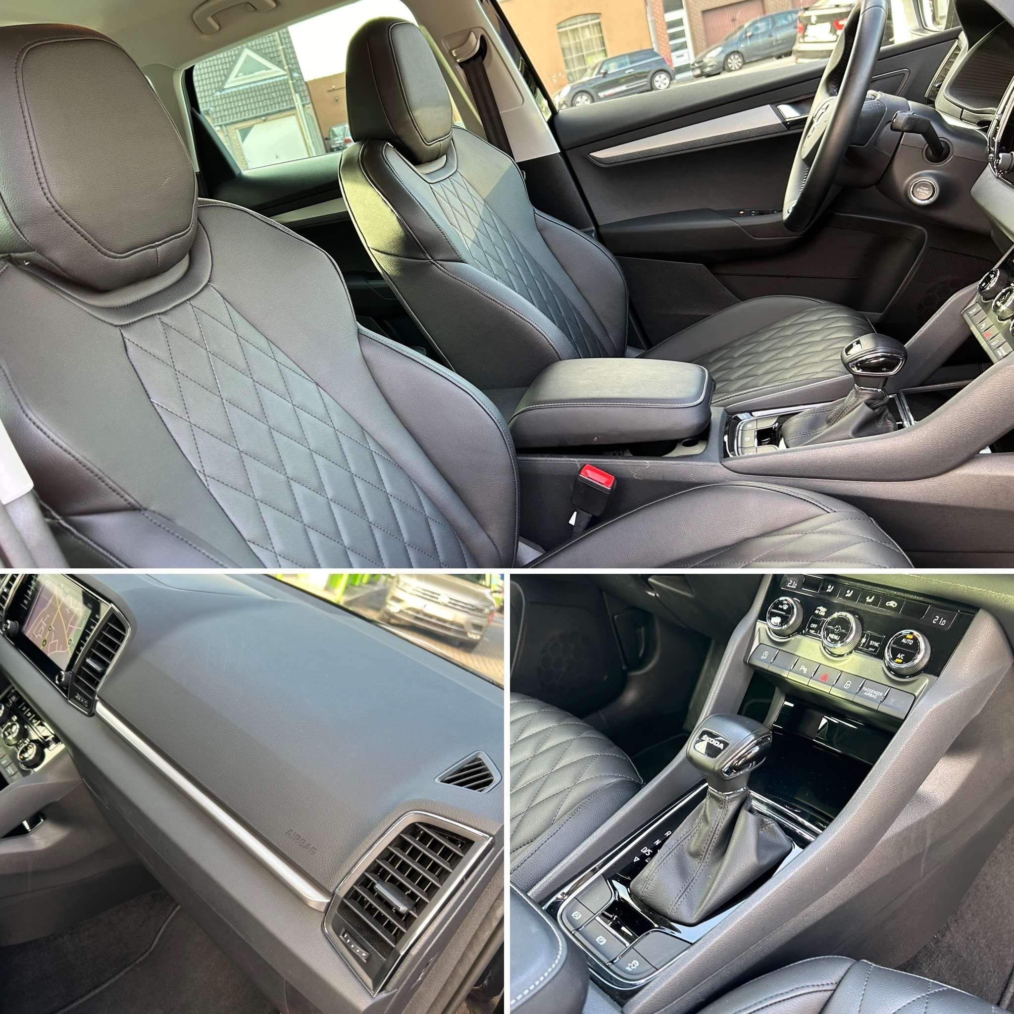 Skoda Karoq 1.5 TSI DSG BlackPack Alu16"/Leder/Gps/Cam/Pdc/Led *1j garantie*