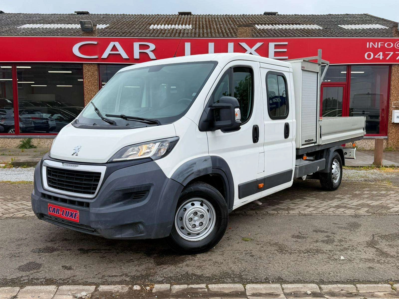 Peugeot Boxer 2.0 HDi L3H2 PLATEAU 7 PLACES TVAC
