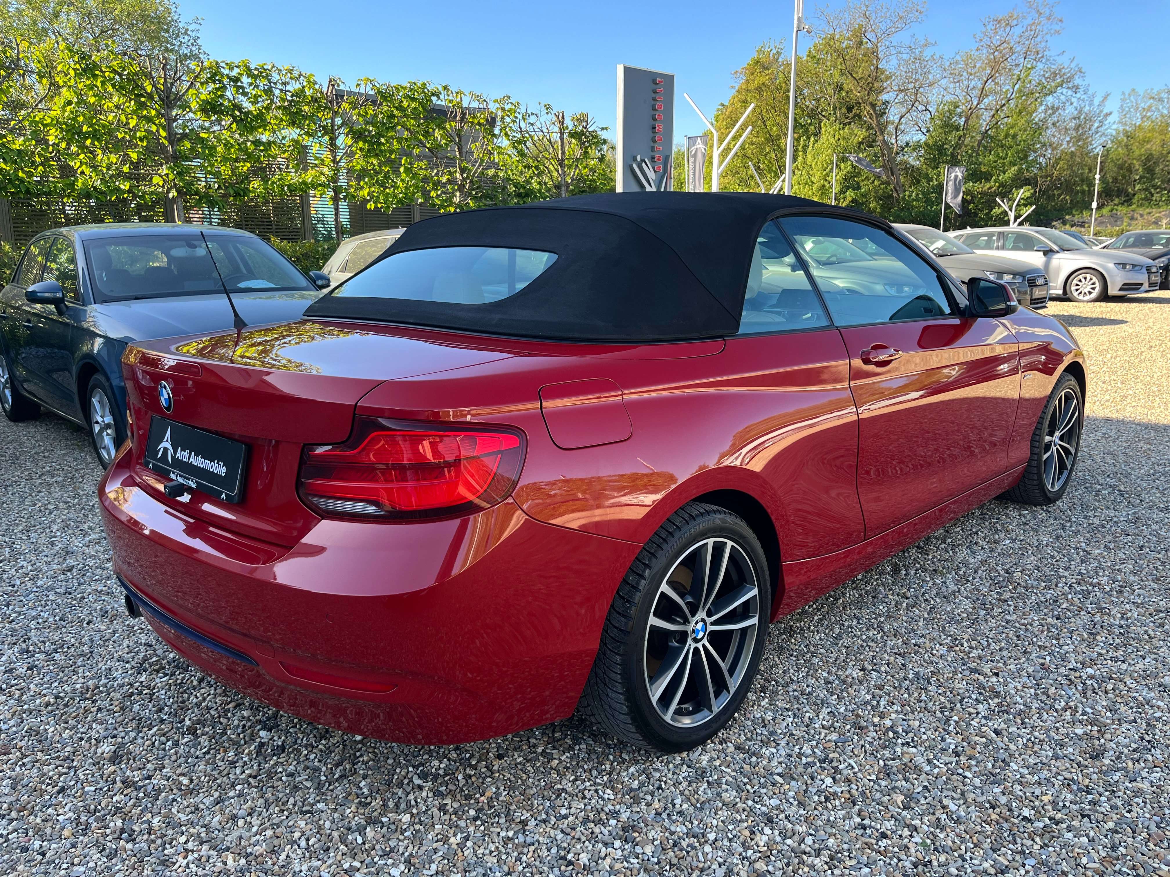 BMW 218 i Cabrio *PACK SPORT*CAPTEUR*CUIR*GPS*LED*GARANTIE 12 MOIS*