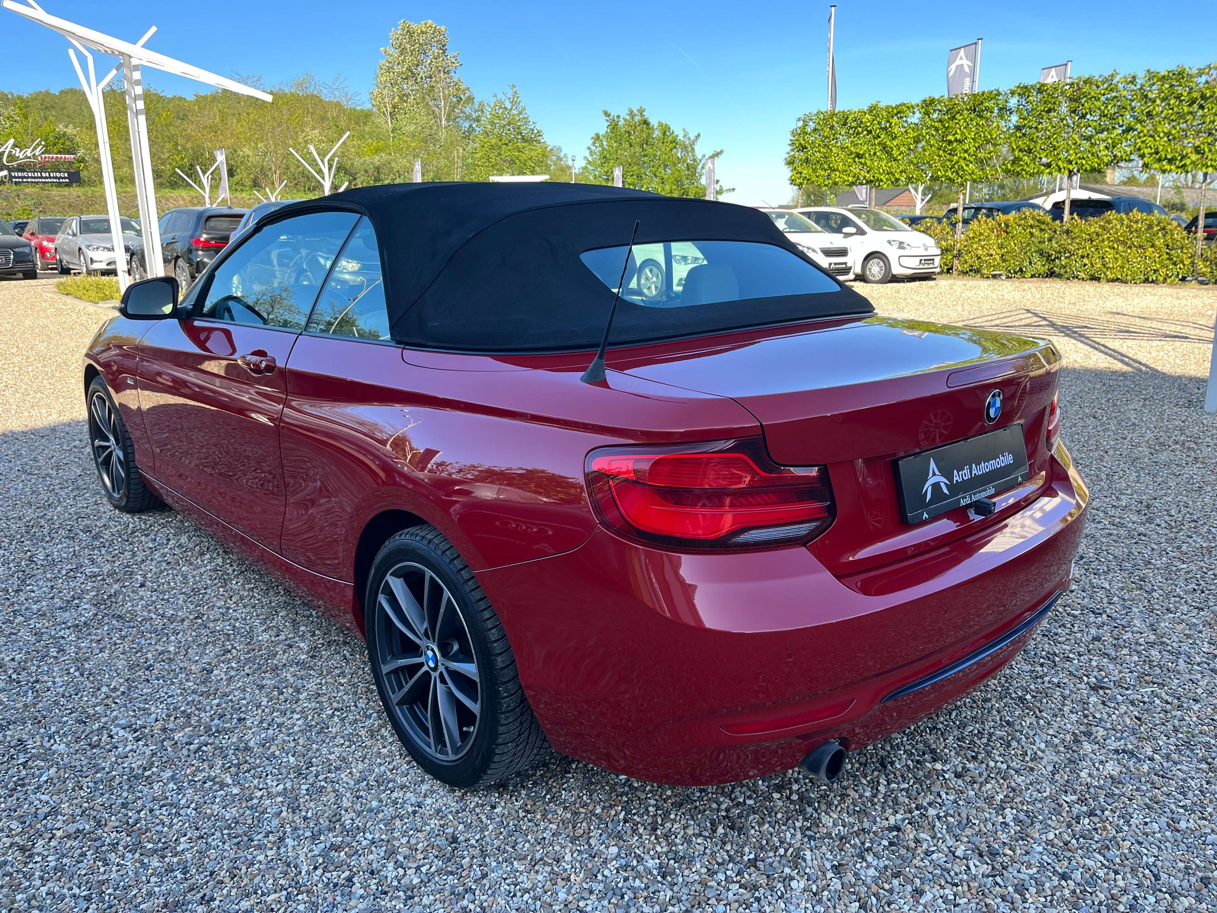 BMW 218 i Cabrio *PACK SPORT*CAPTEUR*CUIR*GPS*LED*GARANTIE 12 MOIS*
