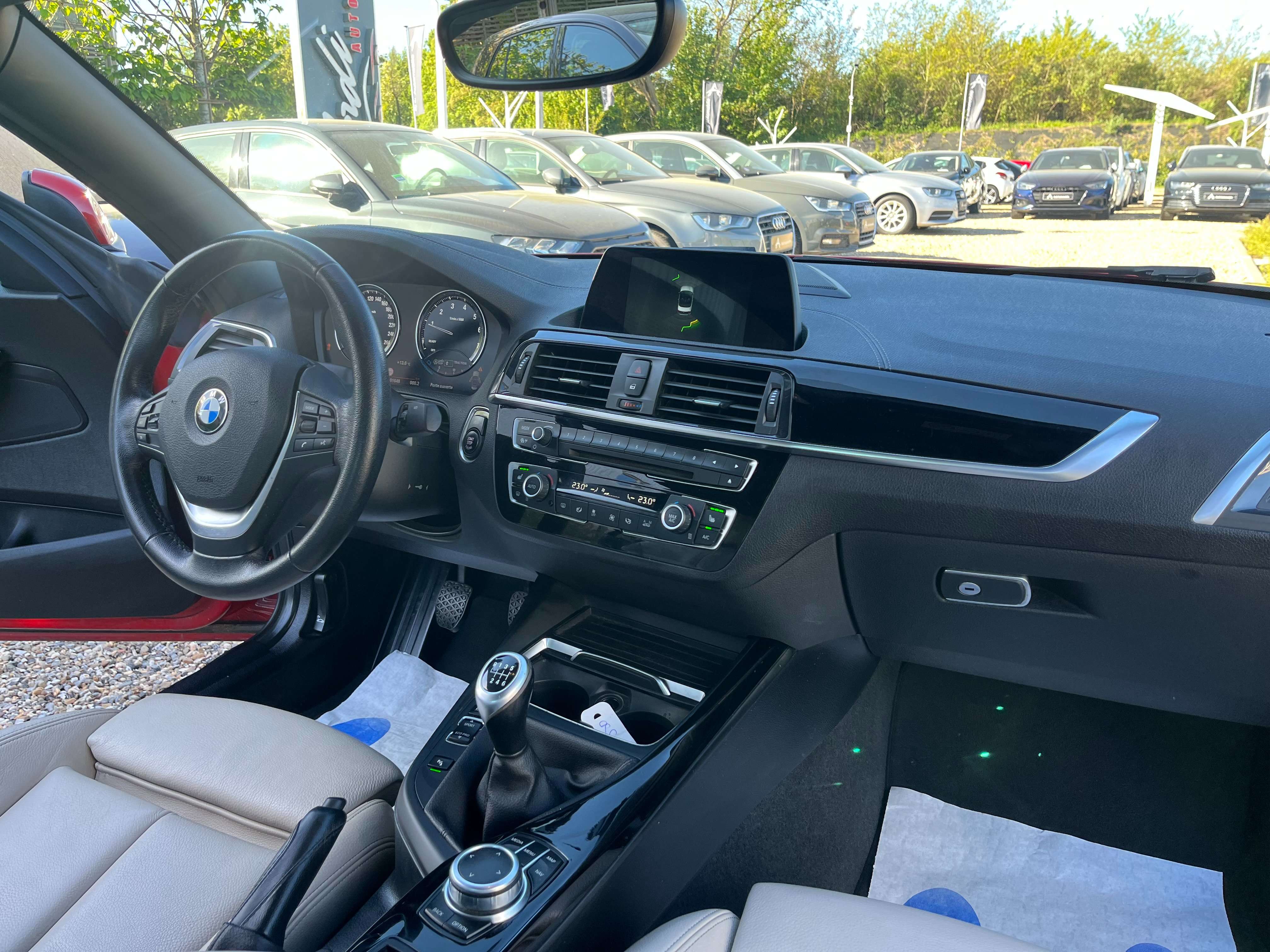 BMW 218 i Cabrio *PACK SPORT*CAPTEUR*CUIR*GPS*LED*GARANTIE 12 MOIS*
