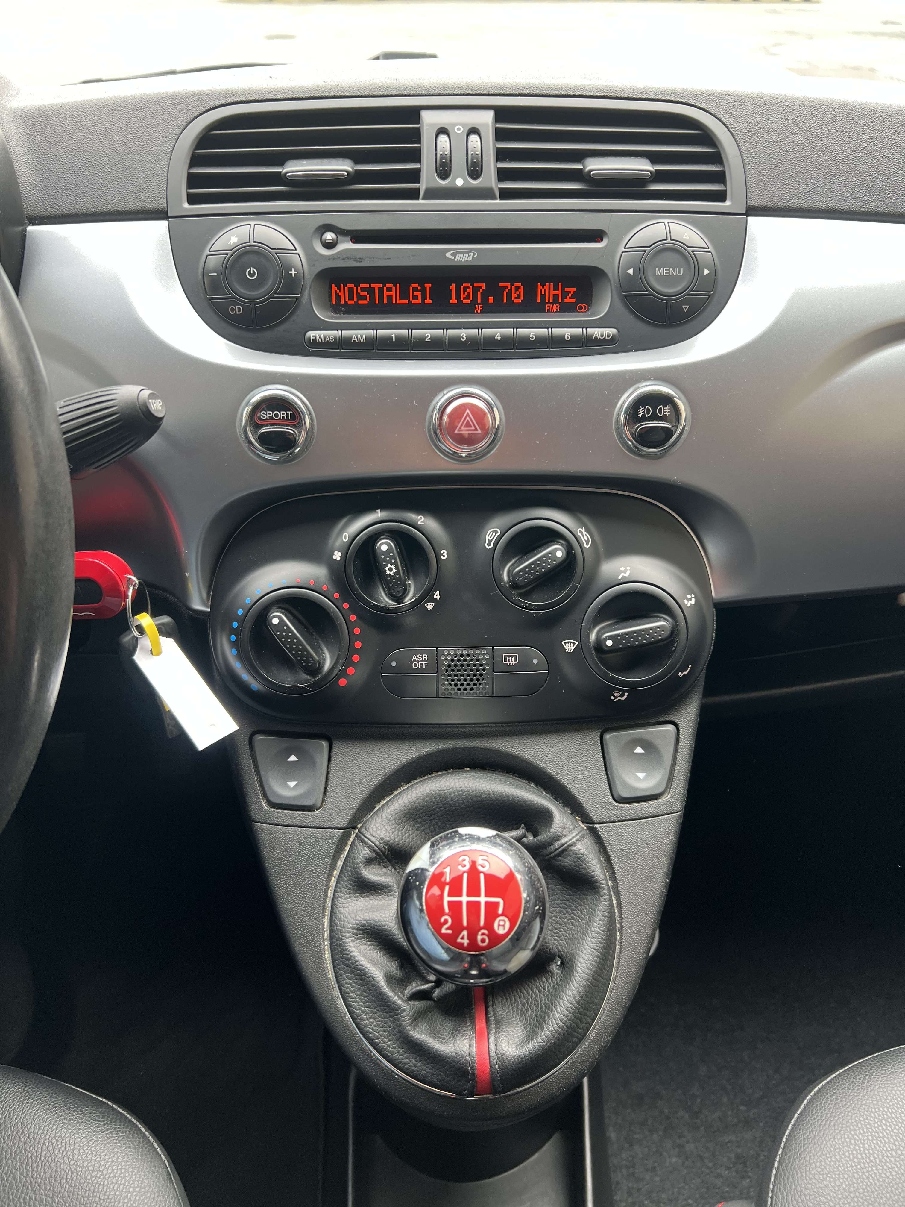 Fiat 500 1.4i Sport + CLIM + CAR-PASS + JANTES