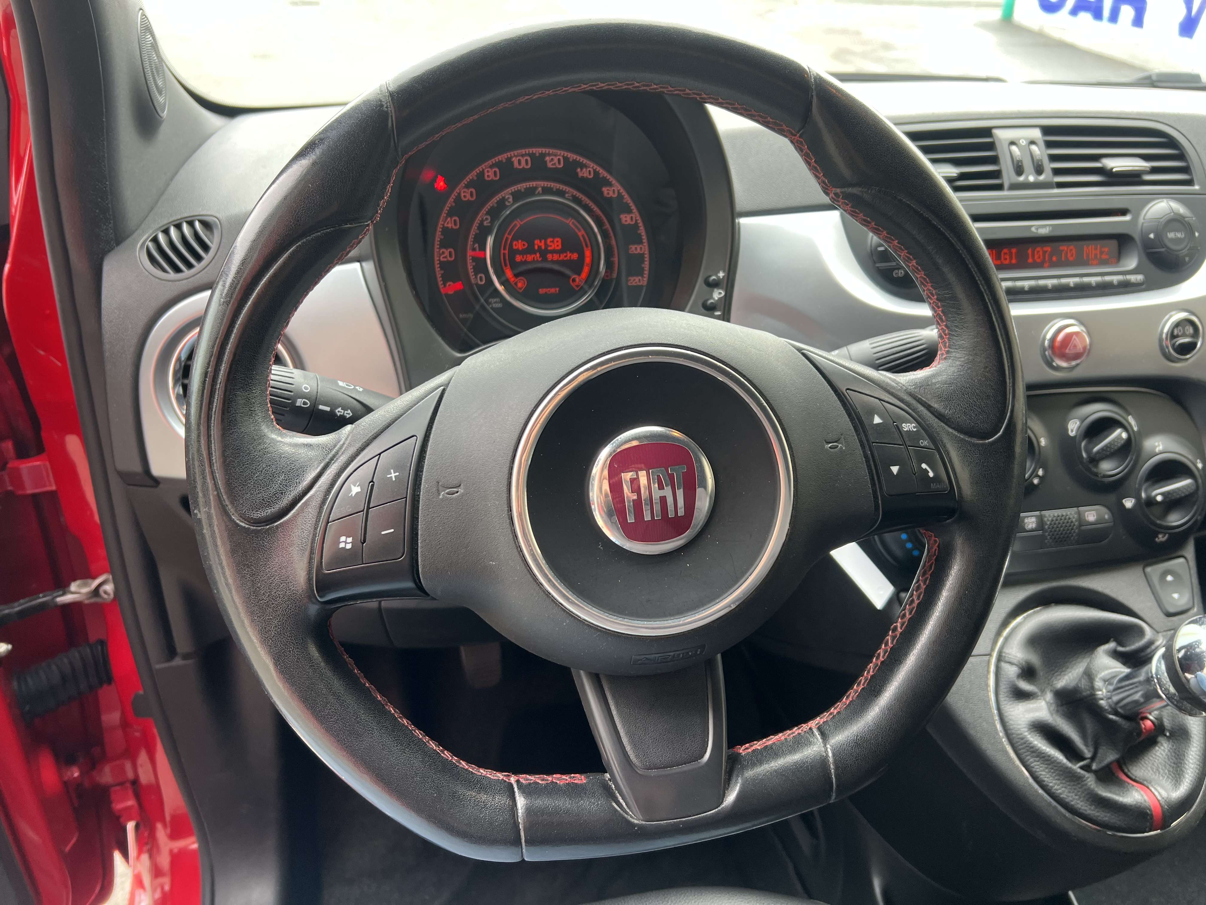 Fiat 500 1.4i Sport + CLIM + CAR-PASS + JANTES