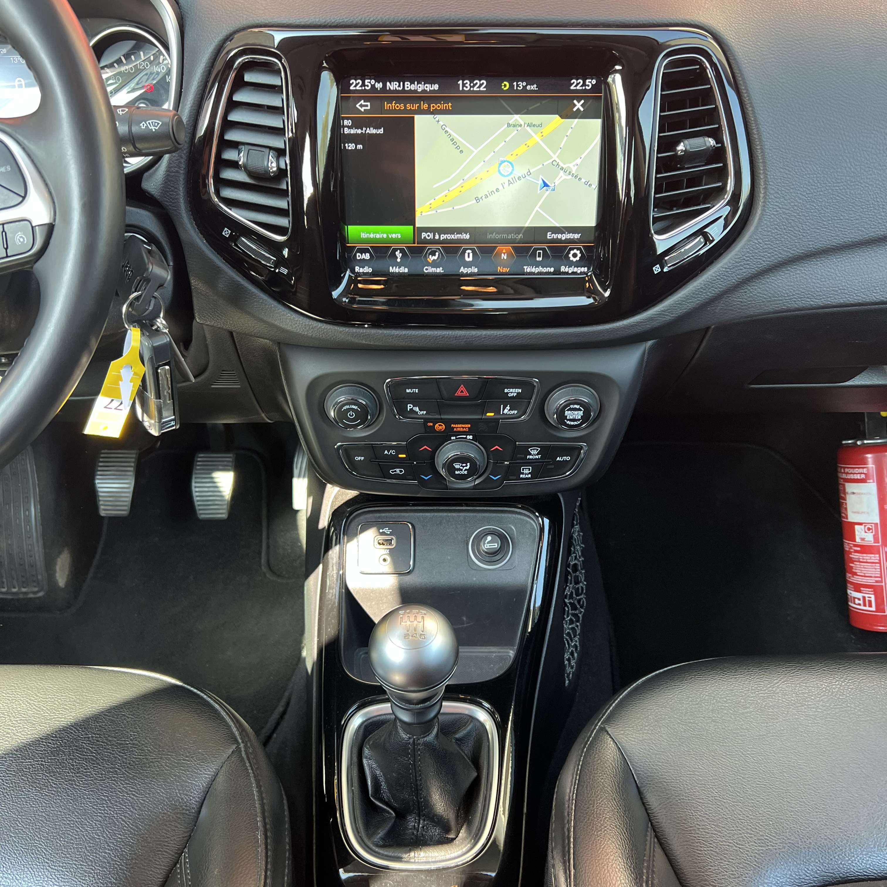 Jeep Compass 1.4 Turbo 4x2 Longitude + CAMÉRA + NAVI + CAR-PASS